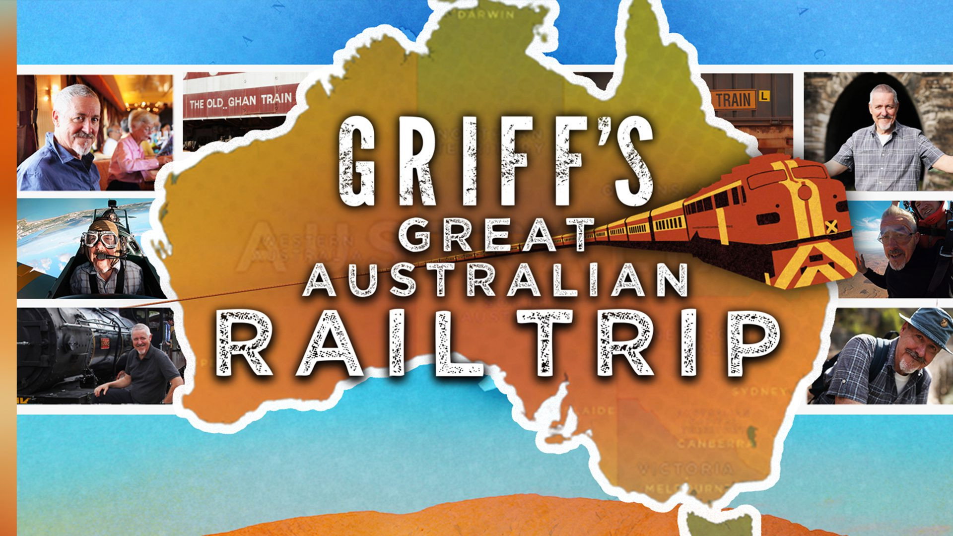 Griff's Great Australian Rail Trip's poster