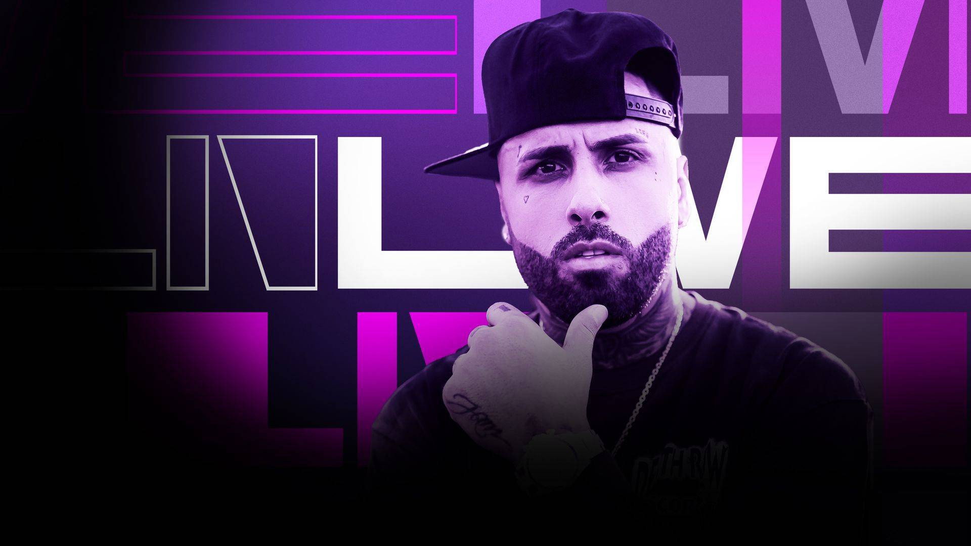 Nicky Jam Live On Max's poster