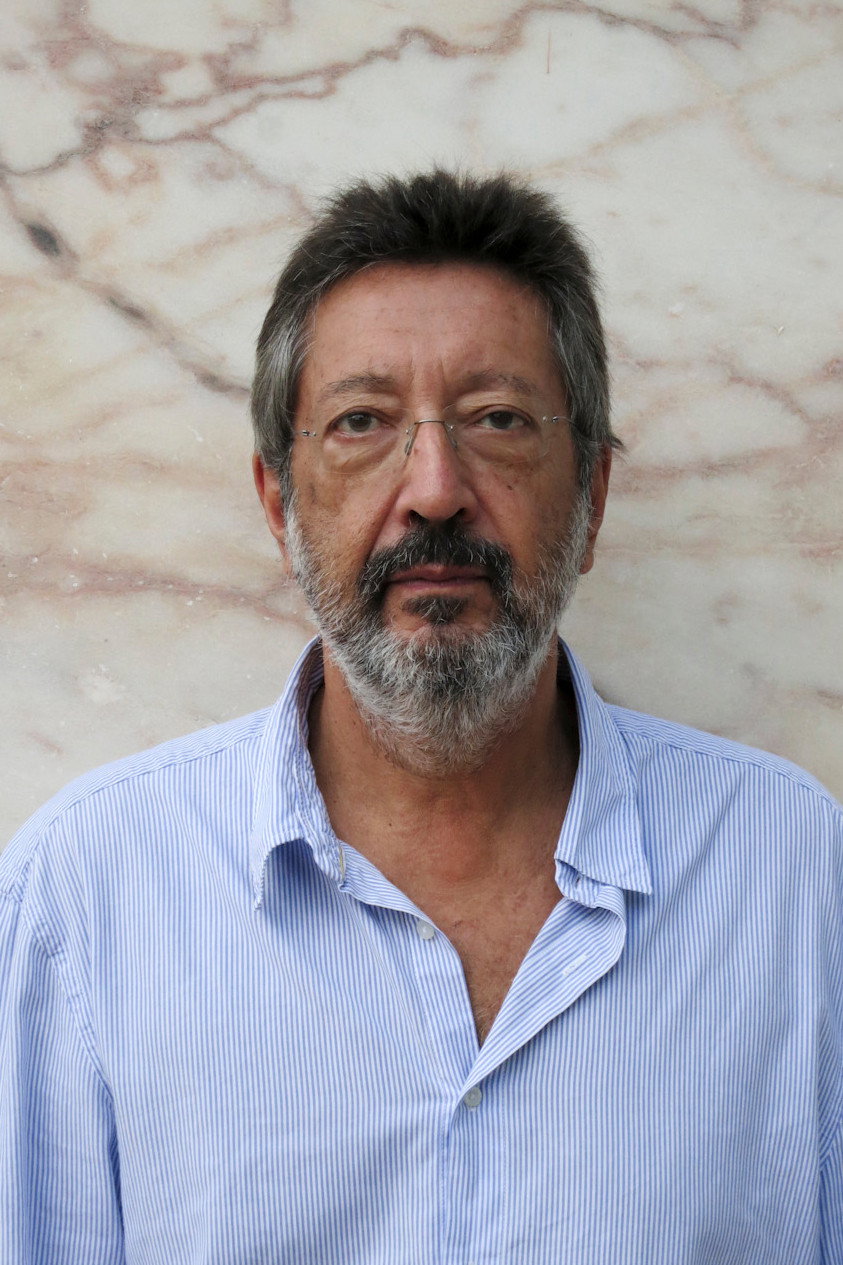 Julião Sarmento's poster