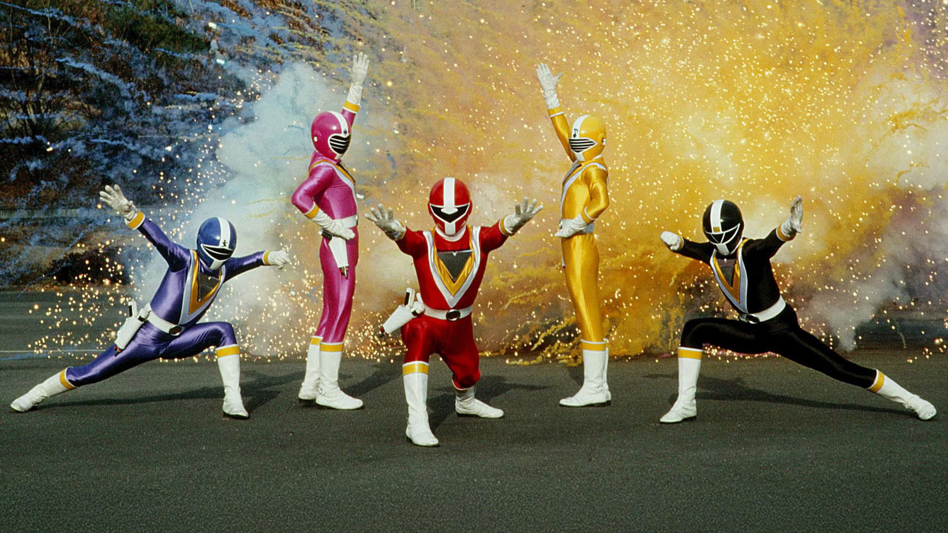 Chikyuu Sentai Fiveman's poster