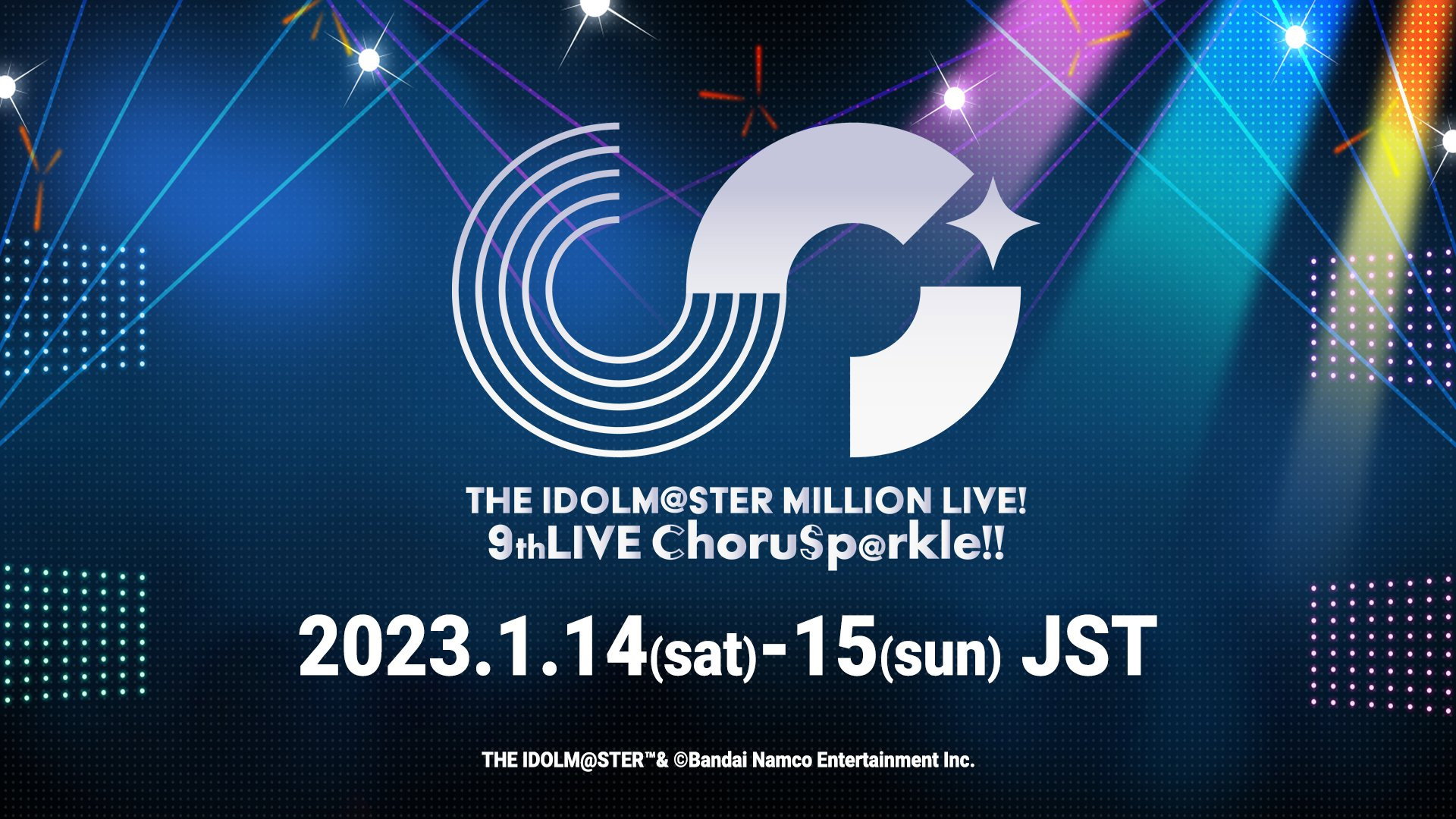 THE IDOLM@STER MILLION LIVE! 9thLIVE ChoruSp@rkle!!'s poster