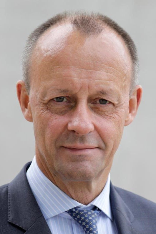 Friedrich Merz's poster