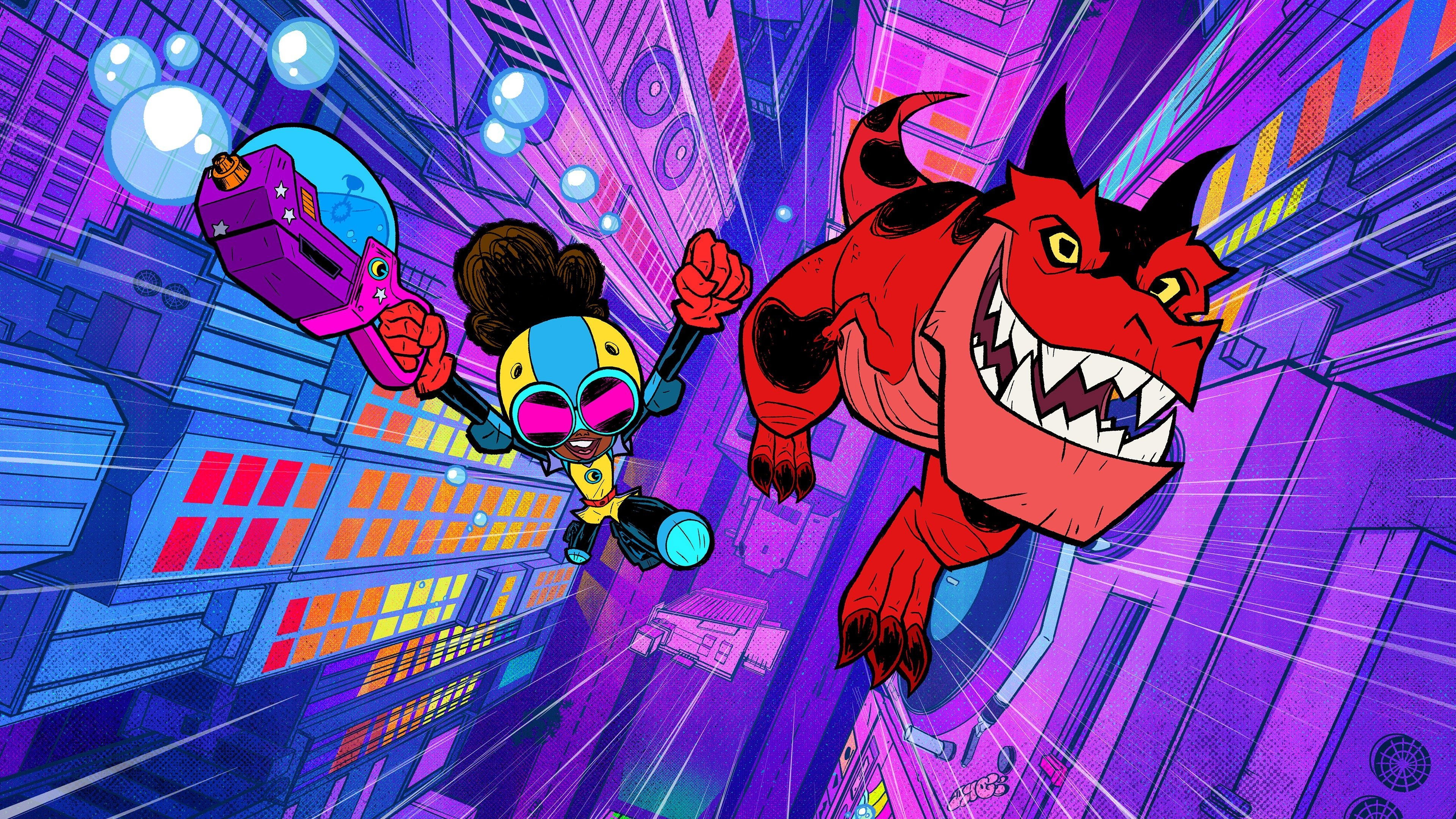 Marvel's Moon Girl and Devil Dinosaur's poster