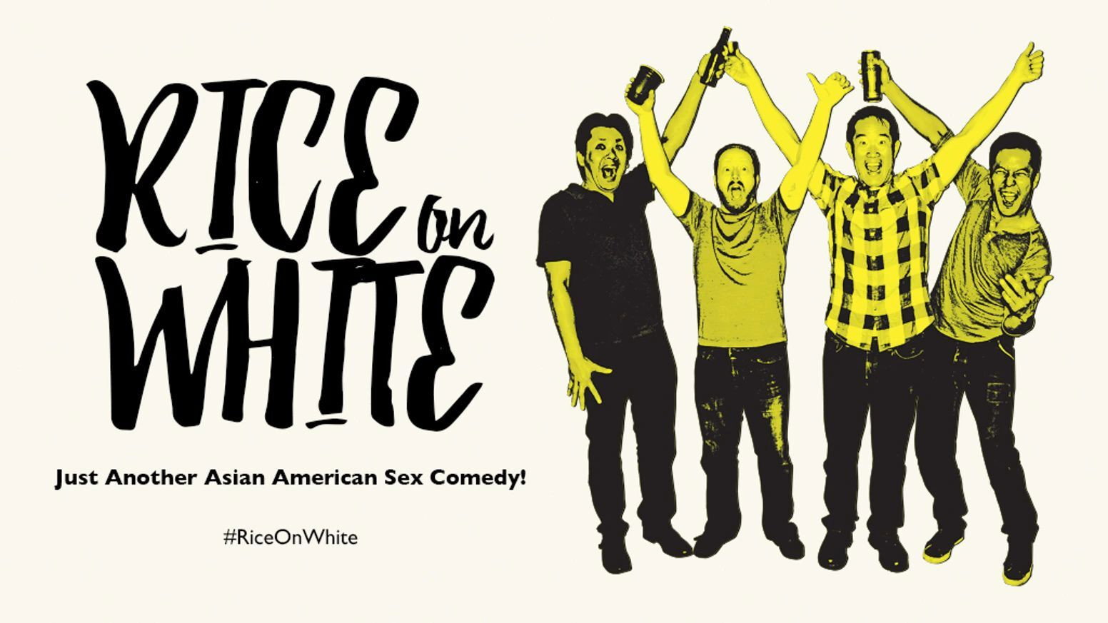 Rice on White's poster
