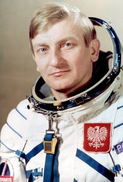 Mirosław Hermaszewski's poster