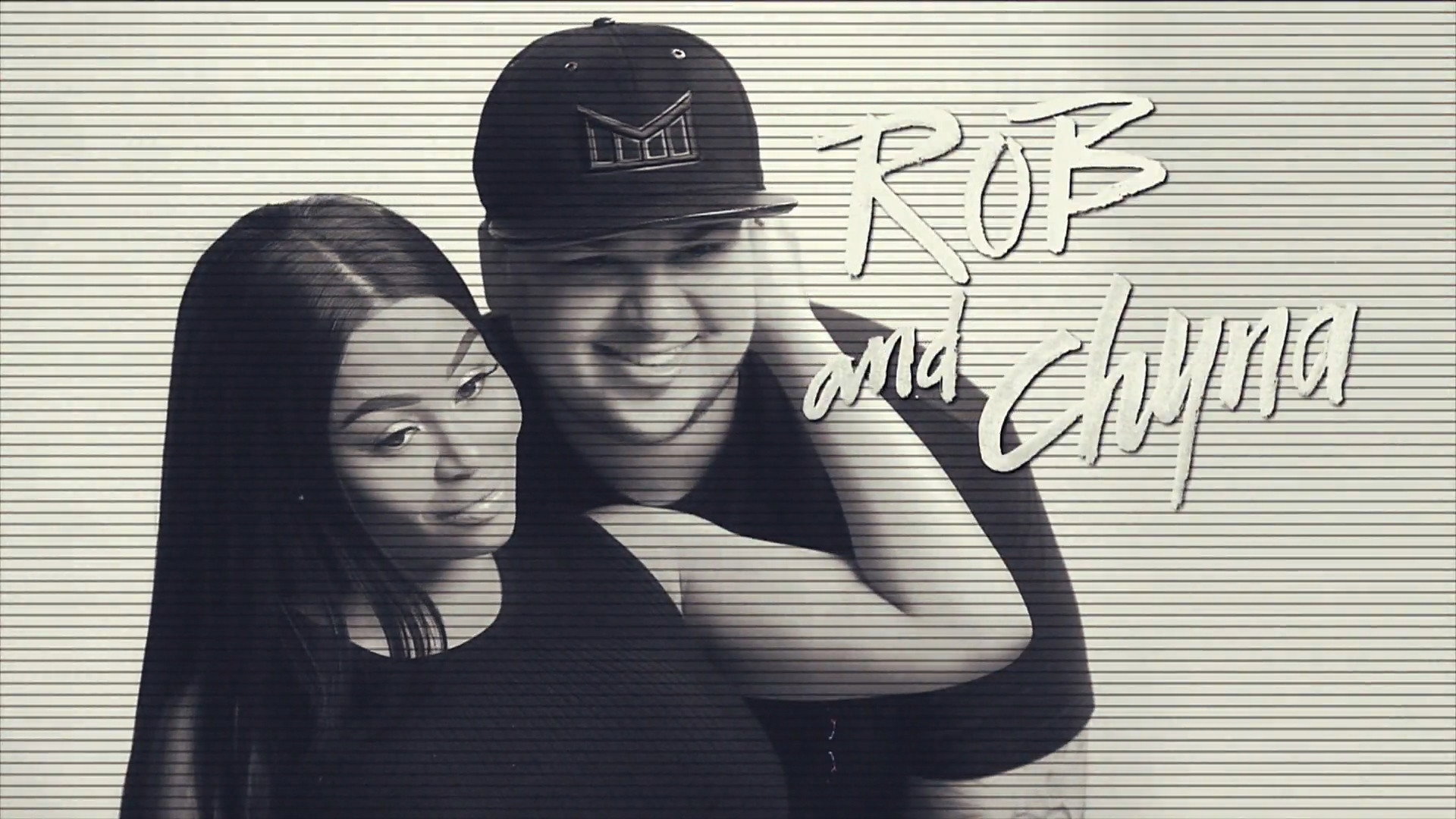 Rob & Chyna's poster