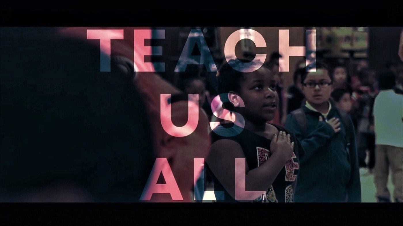Teach Us All's poster