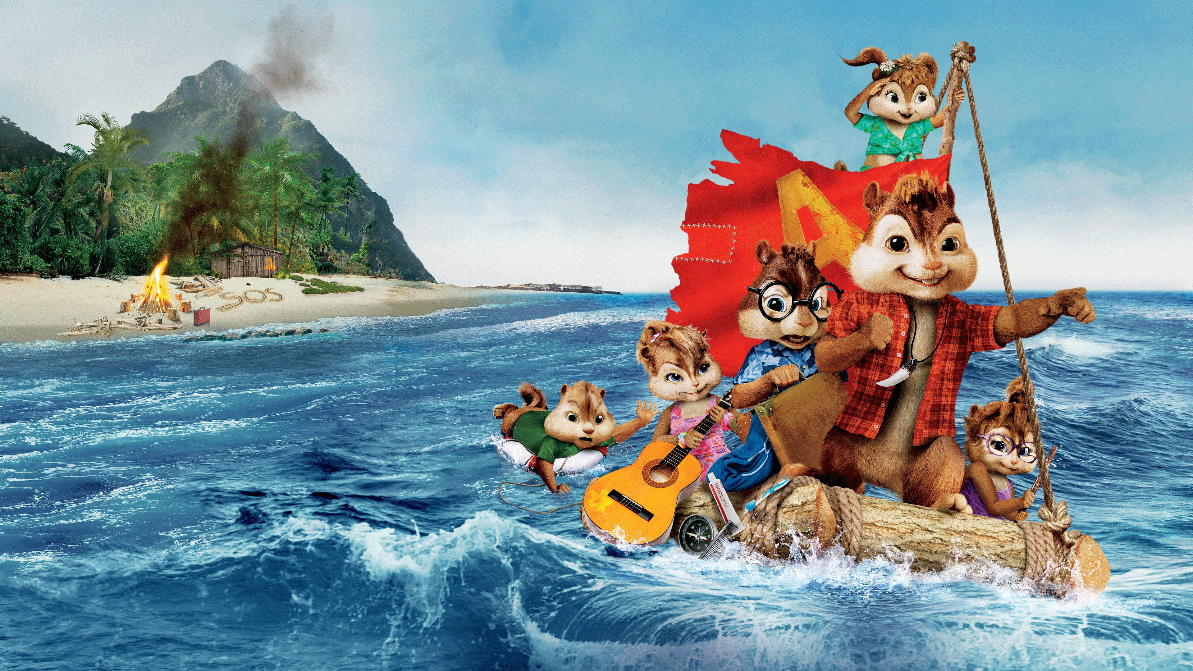 Alvin and the Chipmunks: Chipwrecked's poster