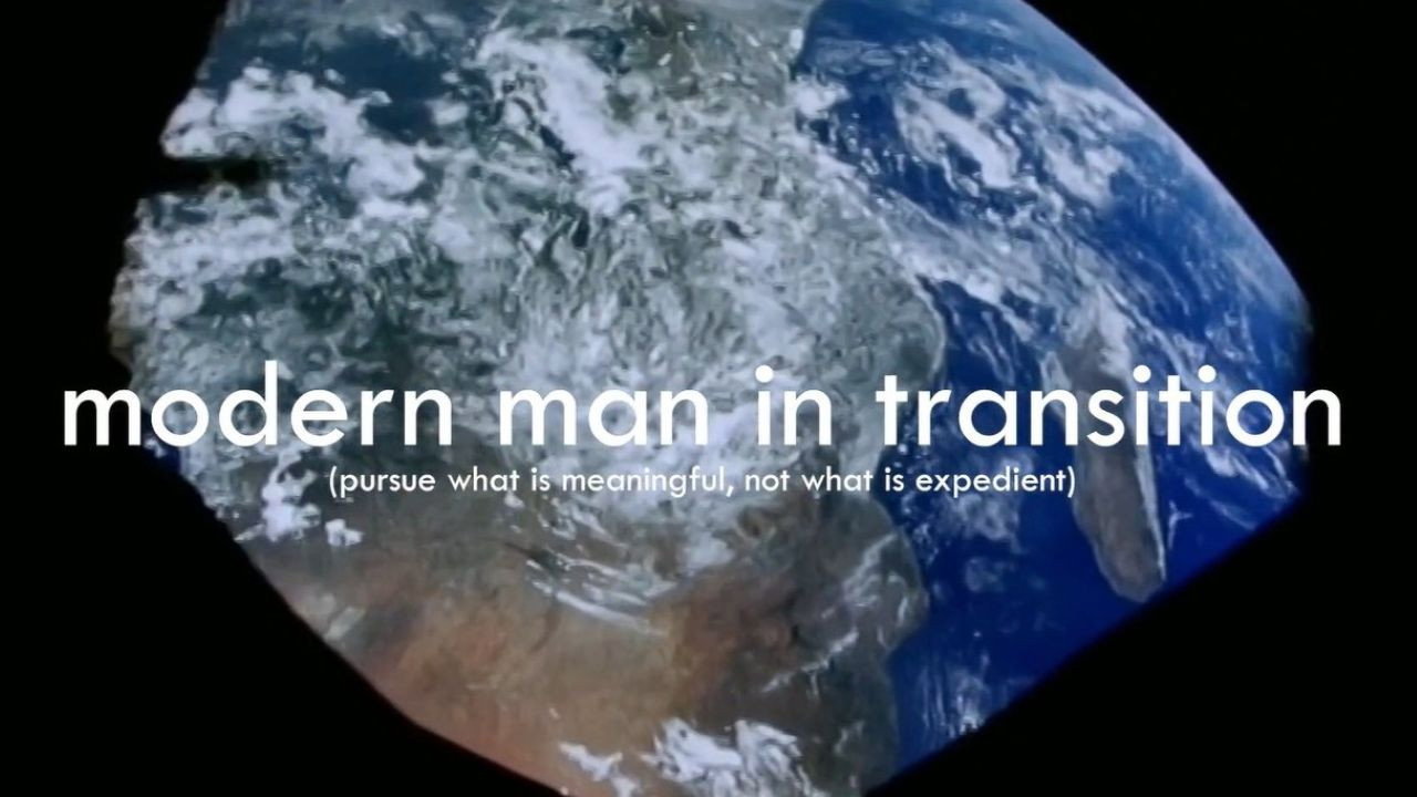 Modern Man in Transition's poster