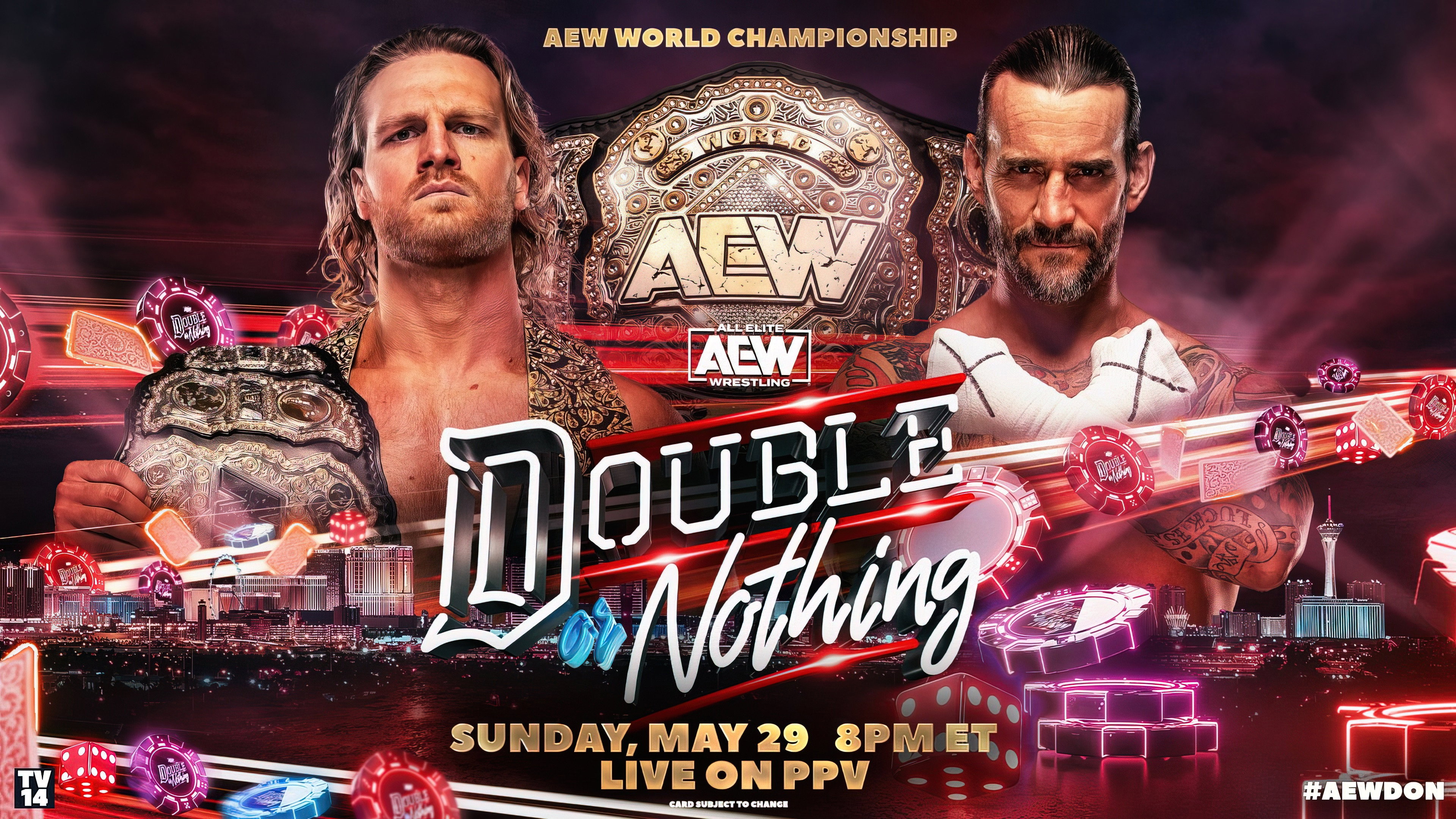 AEW Double or Nothing 2022's poster