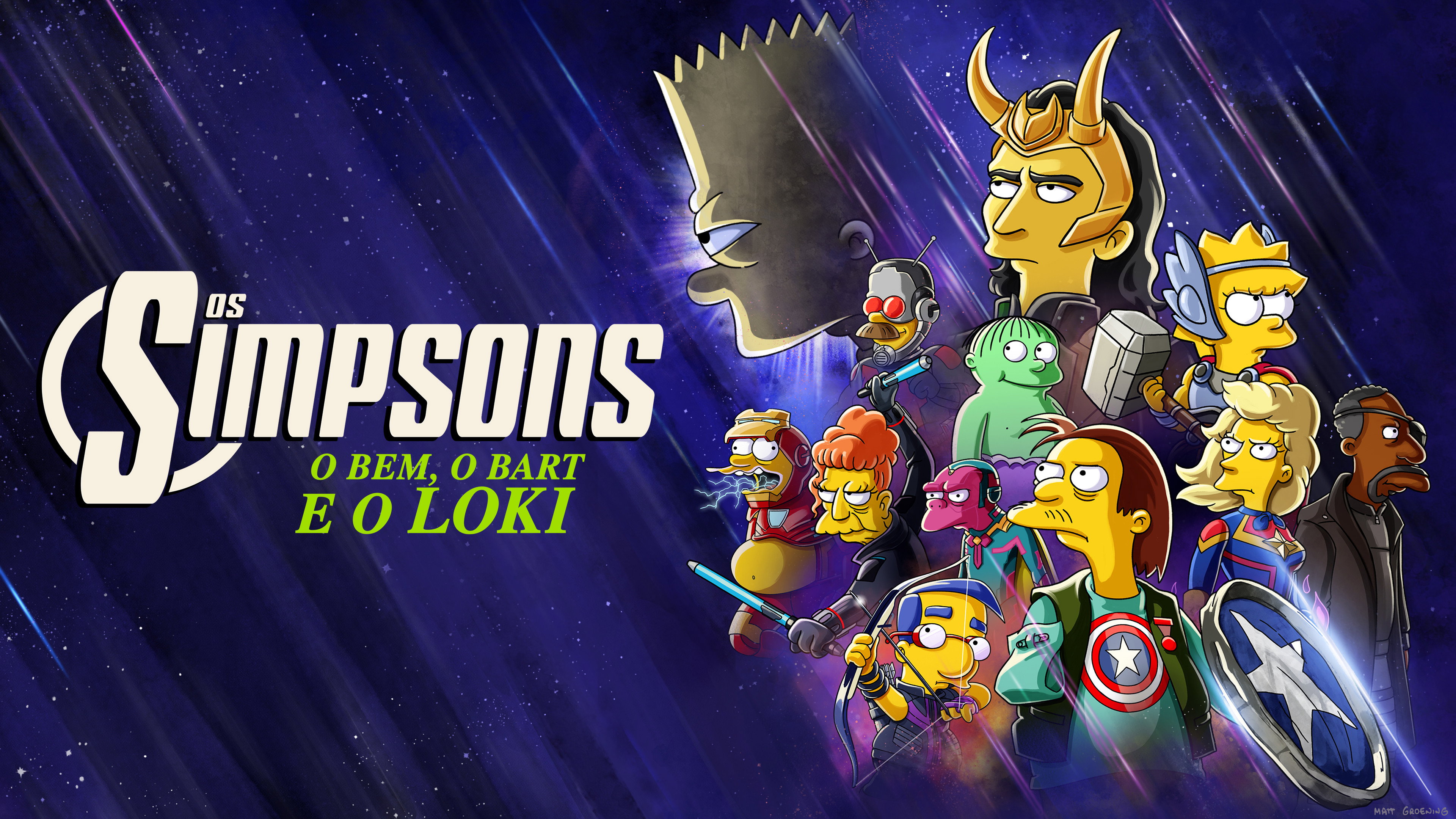 The Good, the Bart, and the Loki's poster