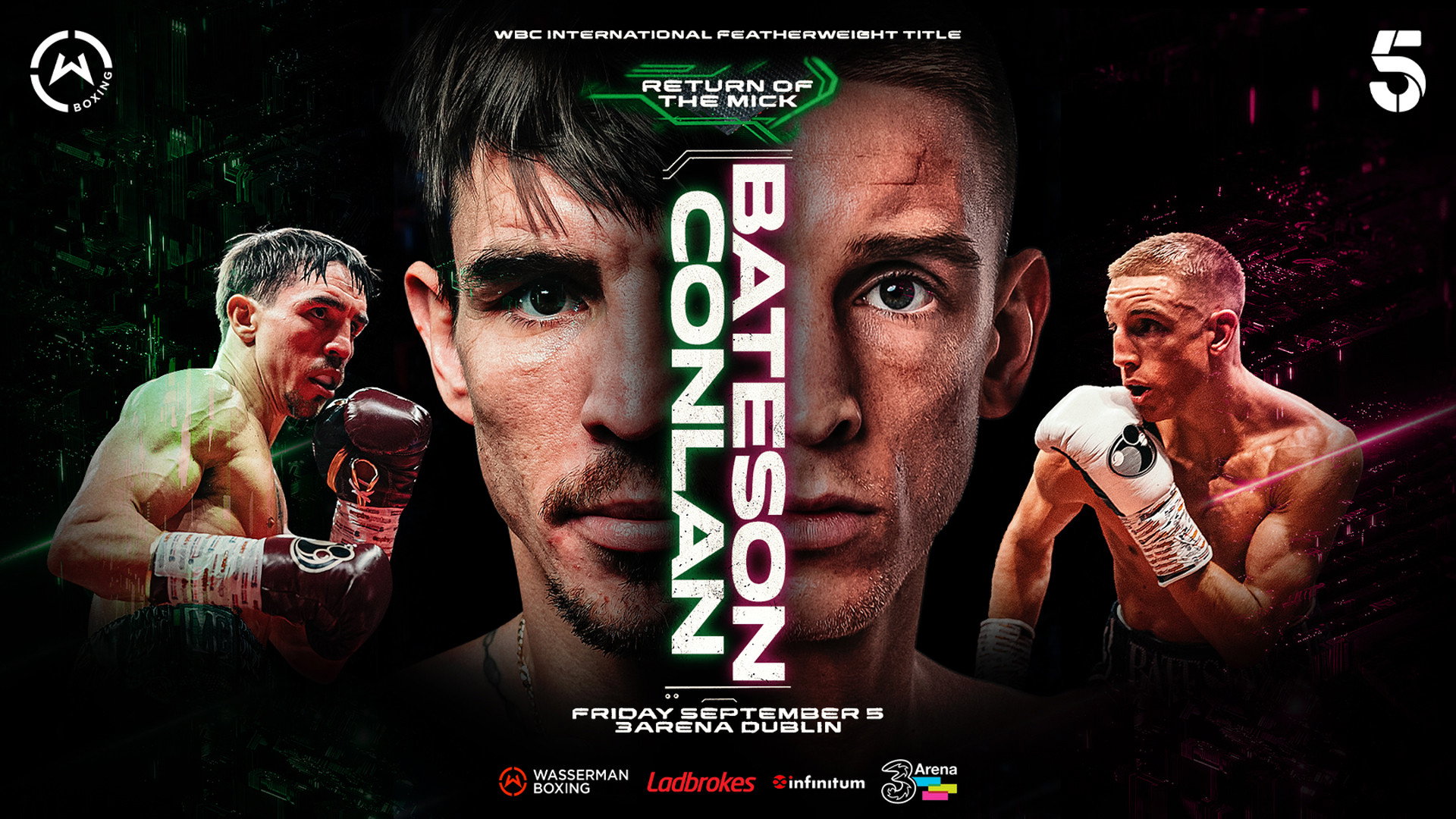 Michael Conlan vs. Jack Bateson's poster