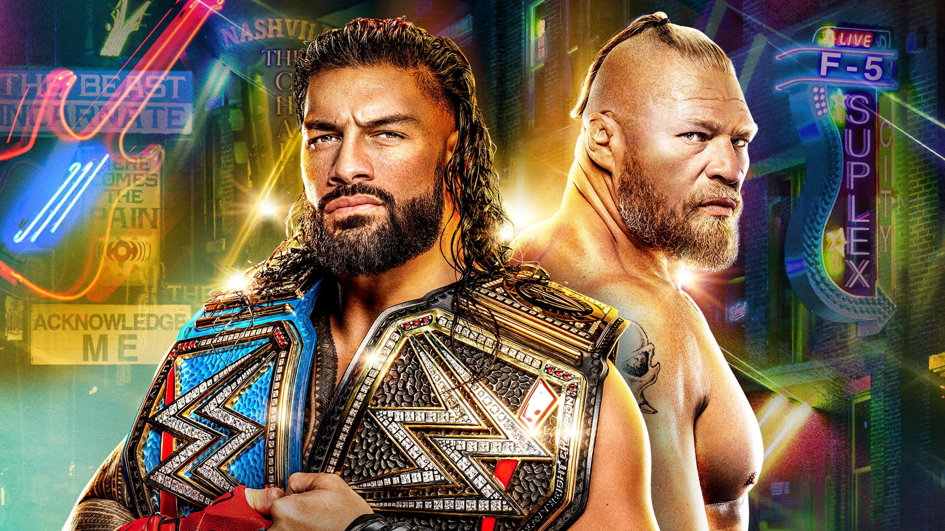 WWE SummerSlam 2022's poster