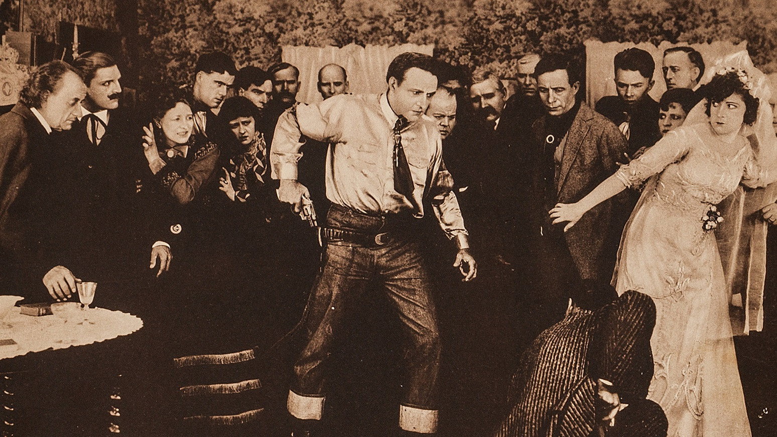 A Man in the Open's poster