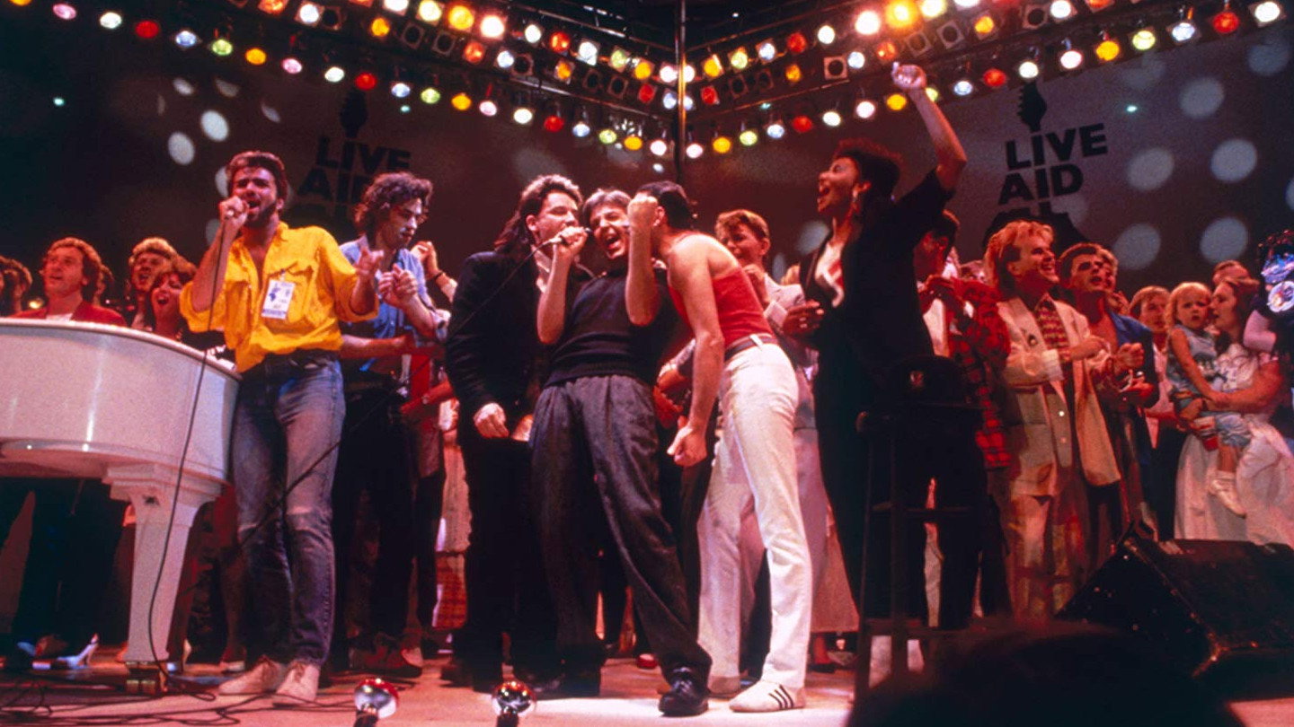 Live Aid's poster