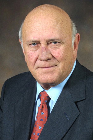 F.W. de Klerk's poster