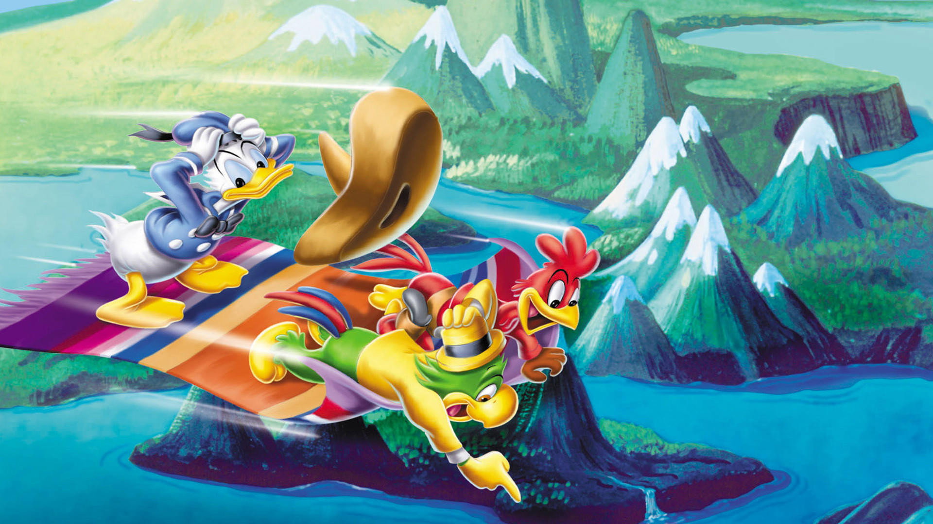 The Three Caballeros's poster