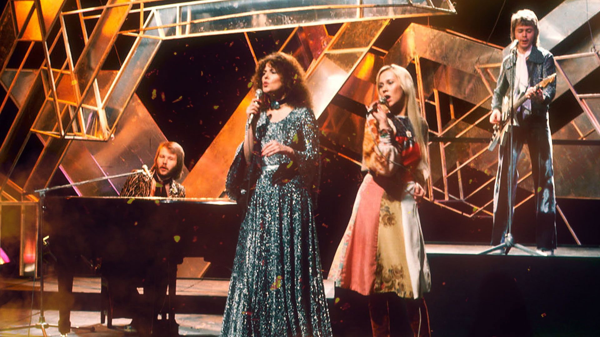 ABBA at the BBC's poster
