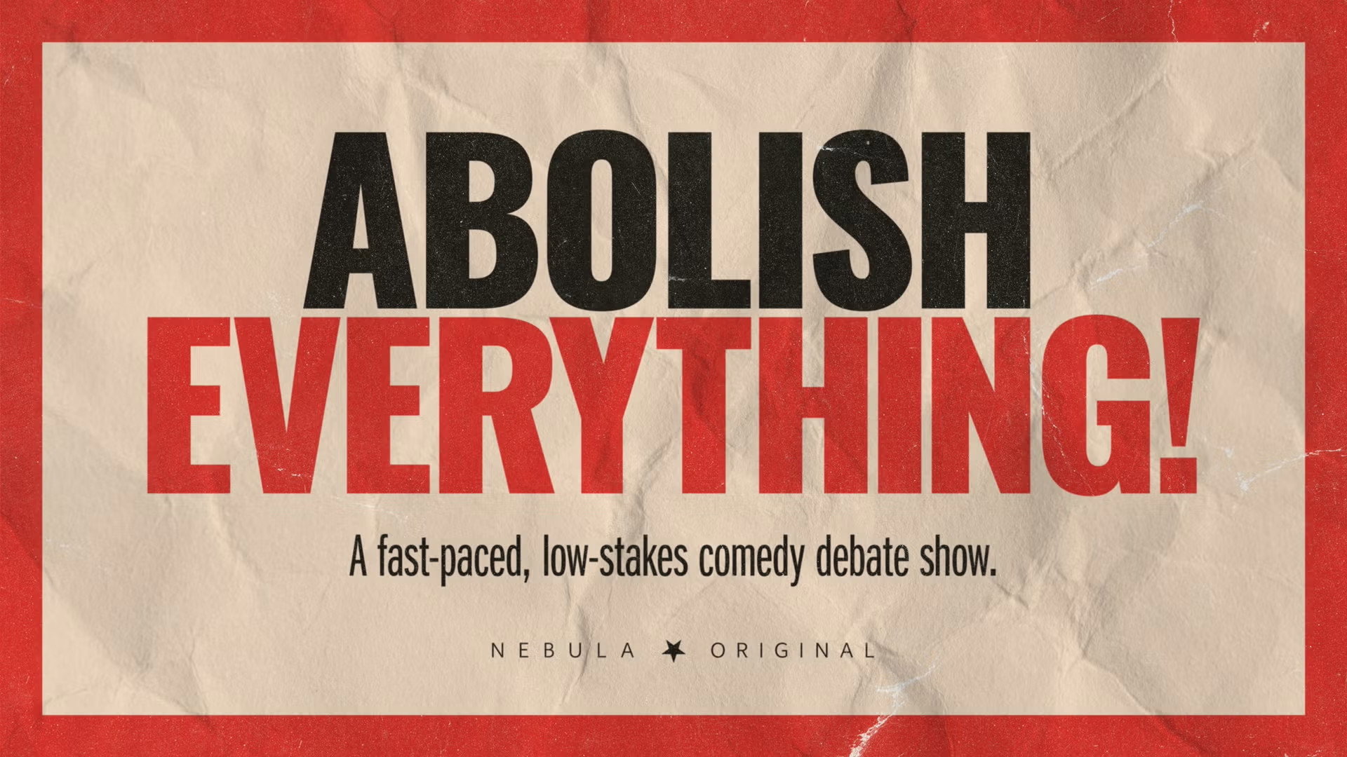 Abolish Everything!'s poster