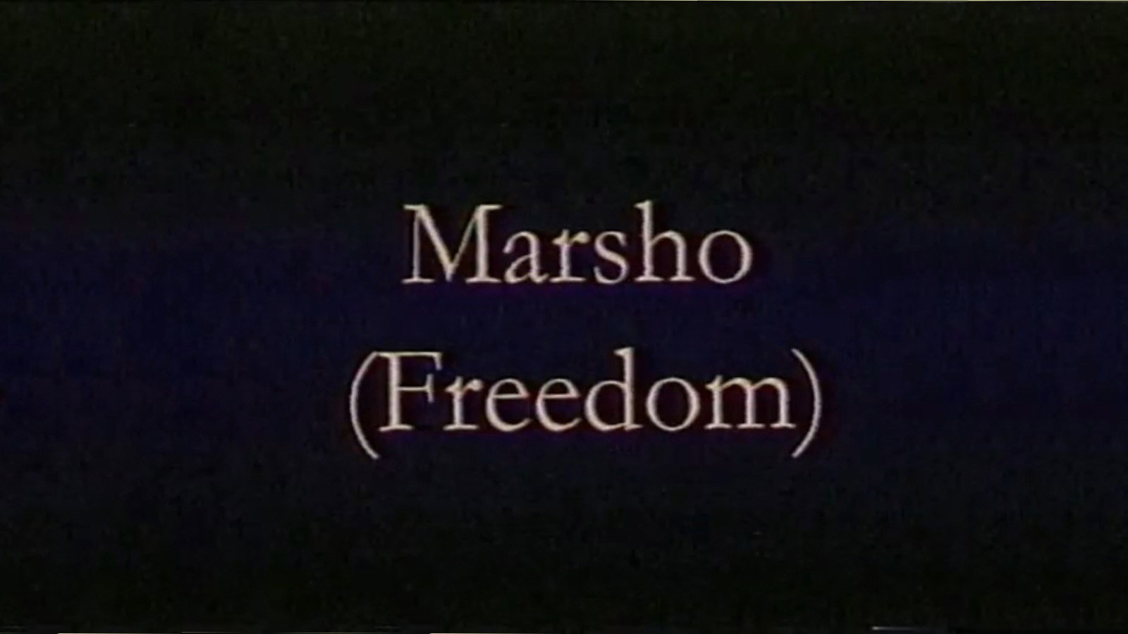 Freedom's poster