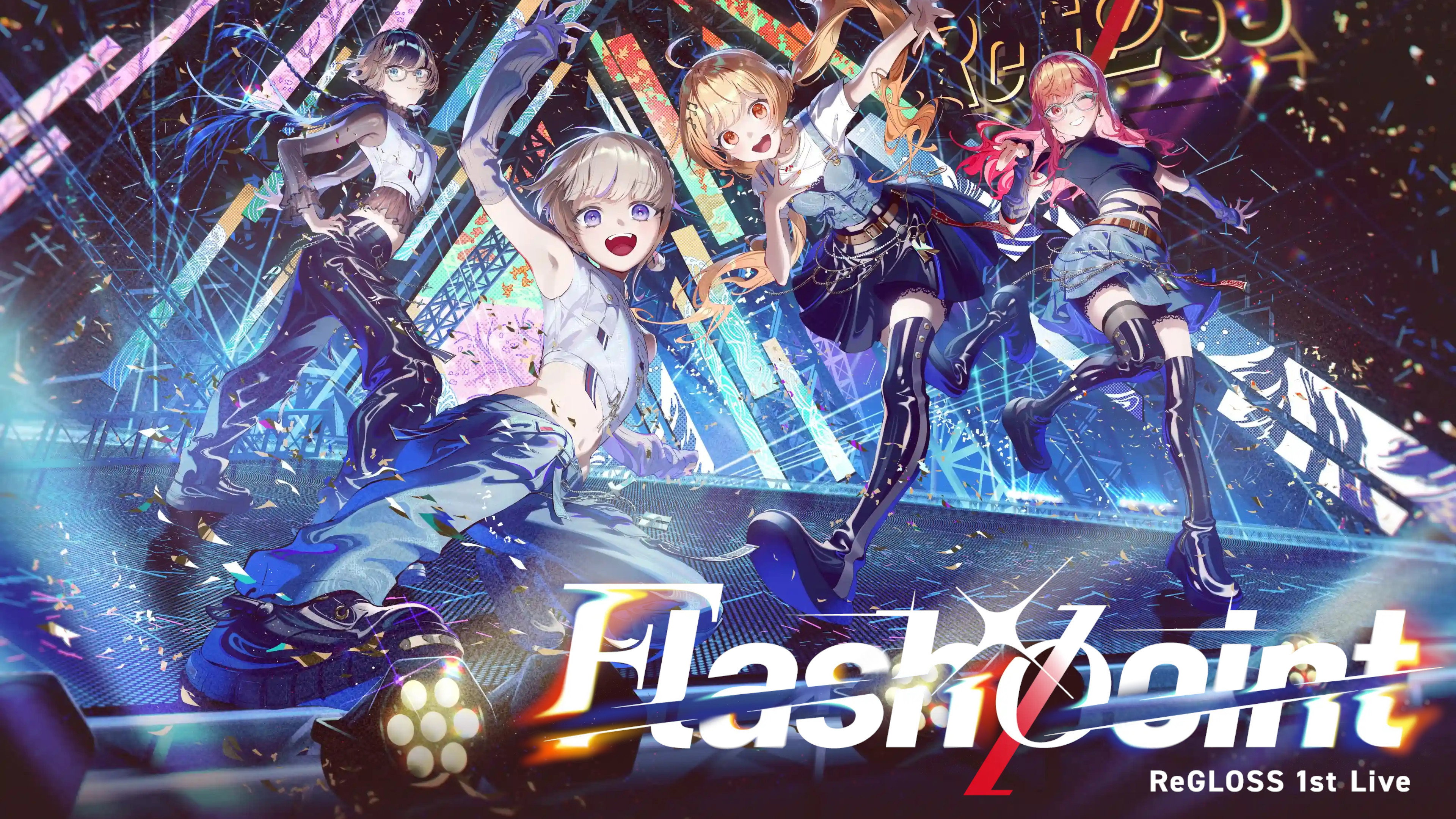 ReGLOSS 1st Live “Flashpoint”'s poster