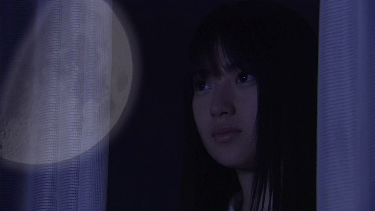 Looking Up at the Half-Moon's poster
