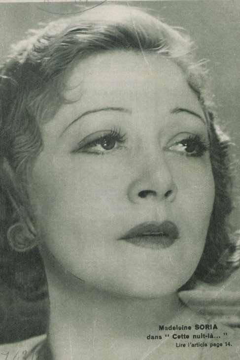 Madeleine Soria's poster