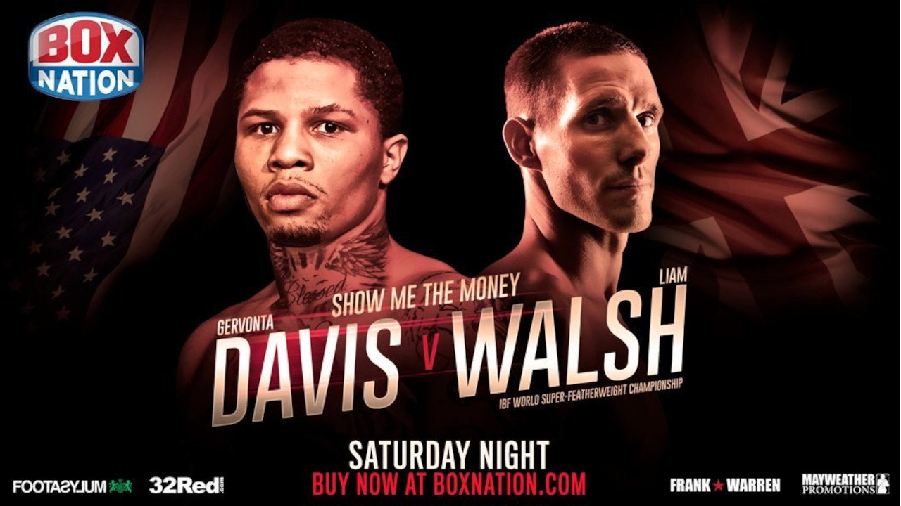 Gervonta Davis vs. Liam Walsh's poster