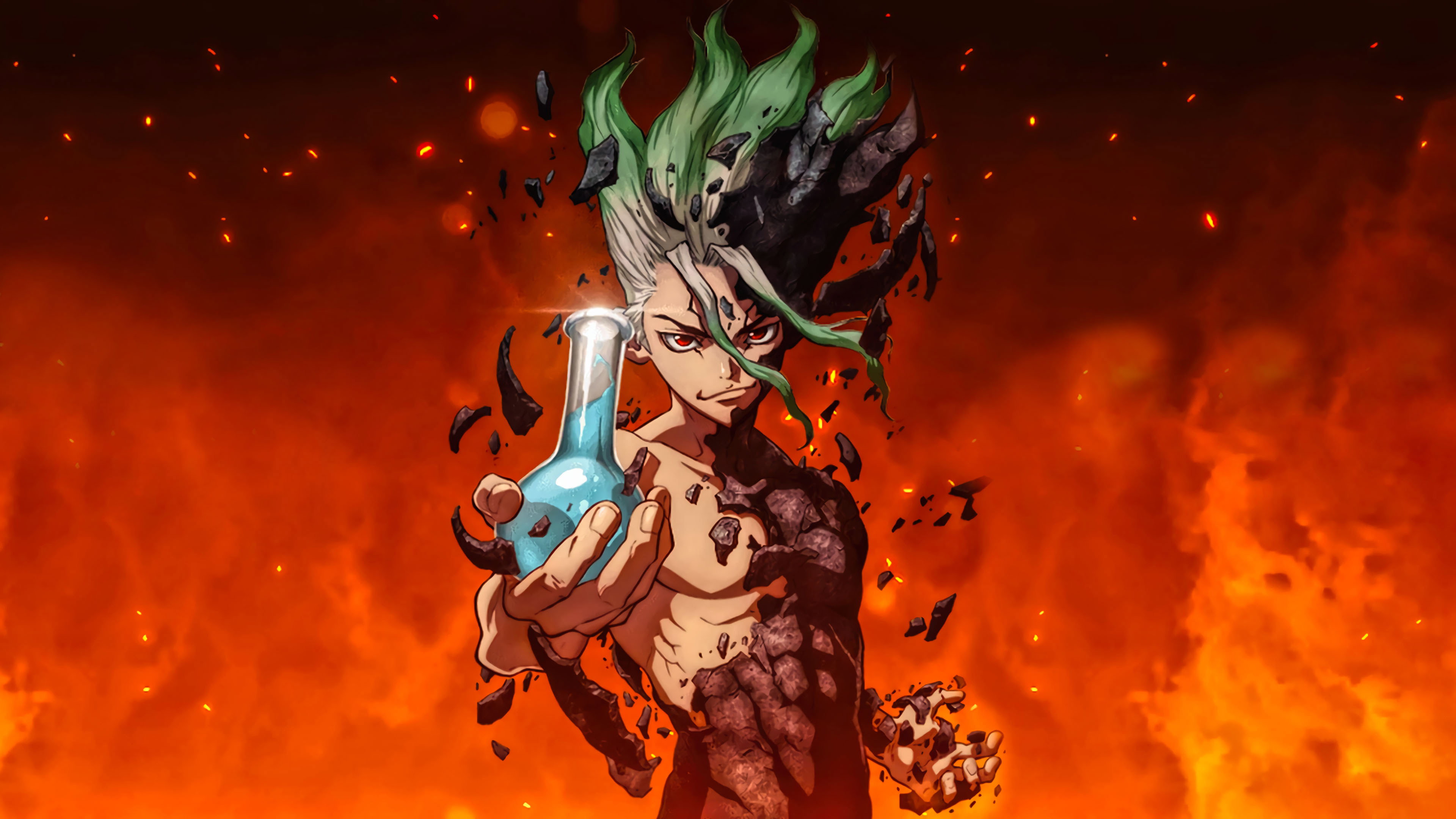 Dr. STONE's poster