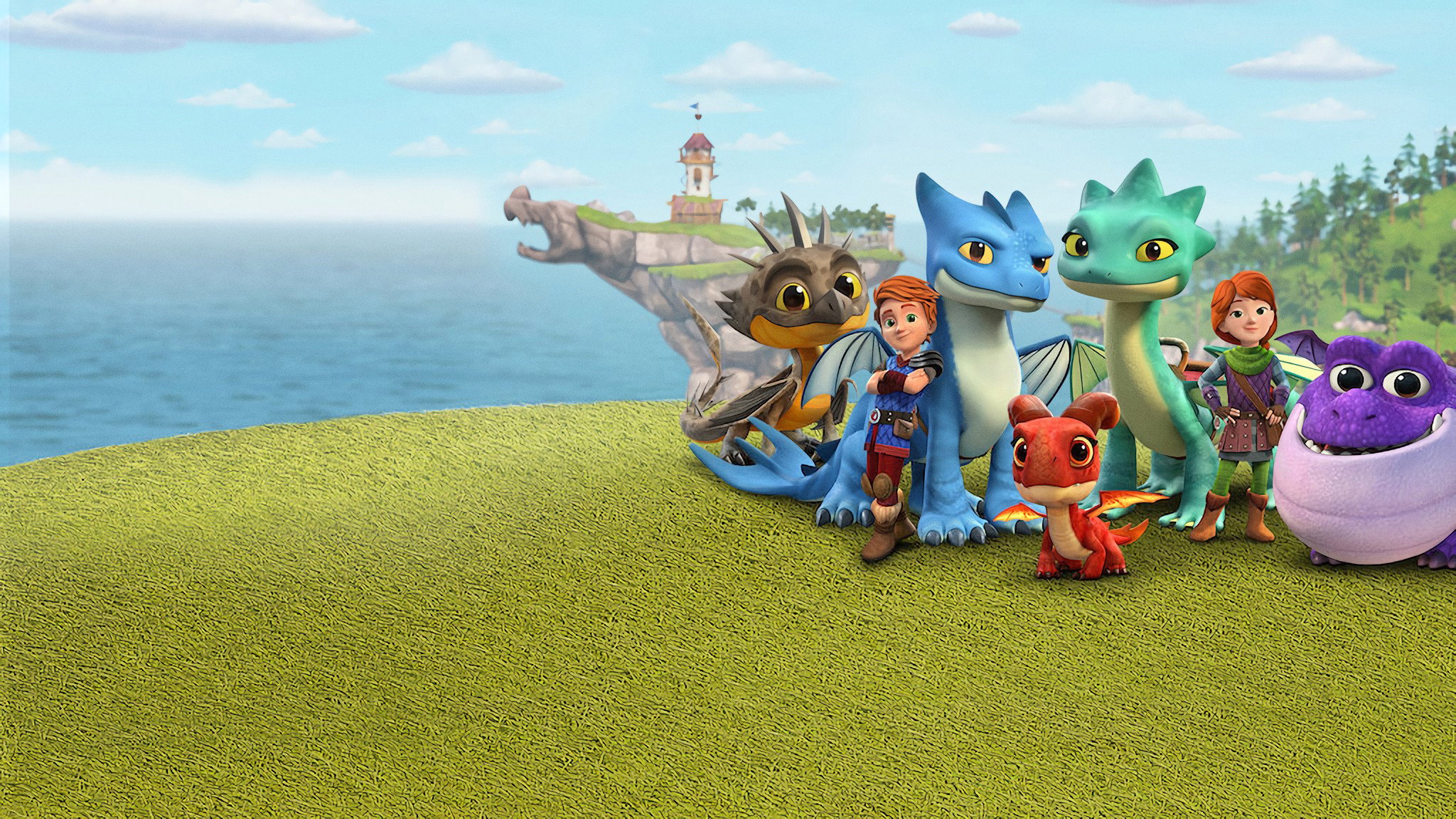 Dragons: Rescue Riders's poster