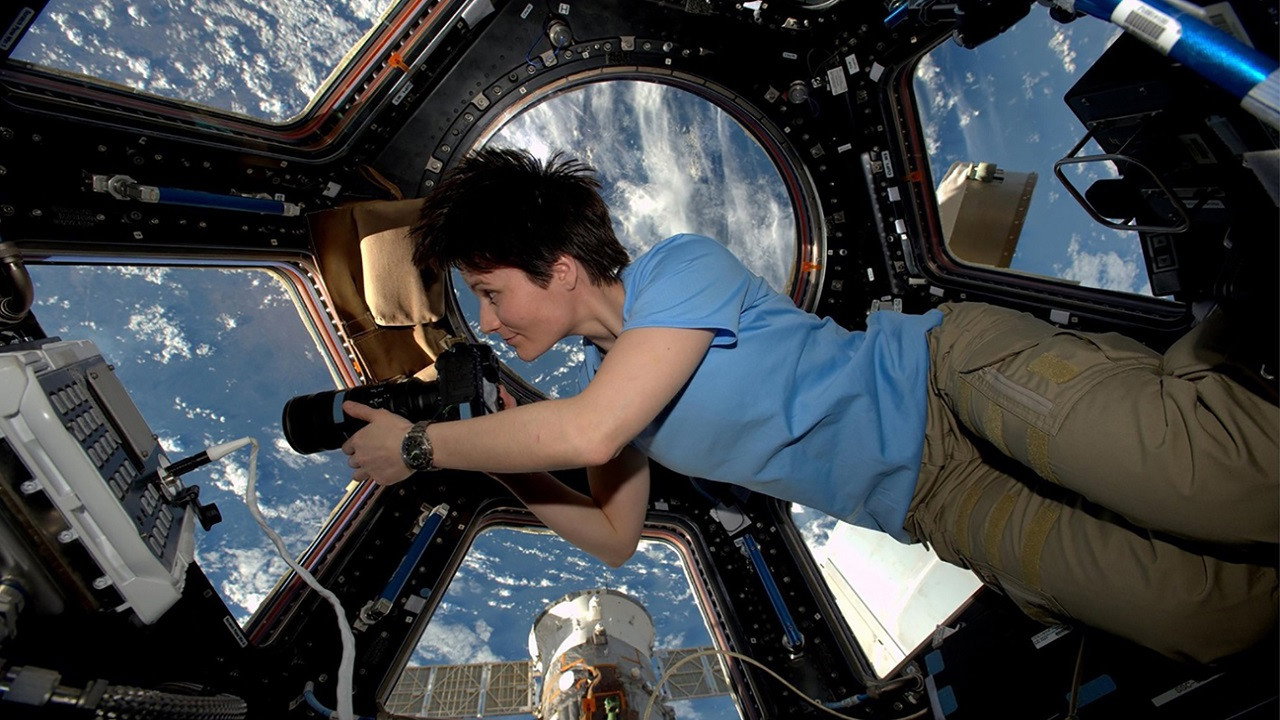Astrosamantha's poster