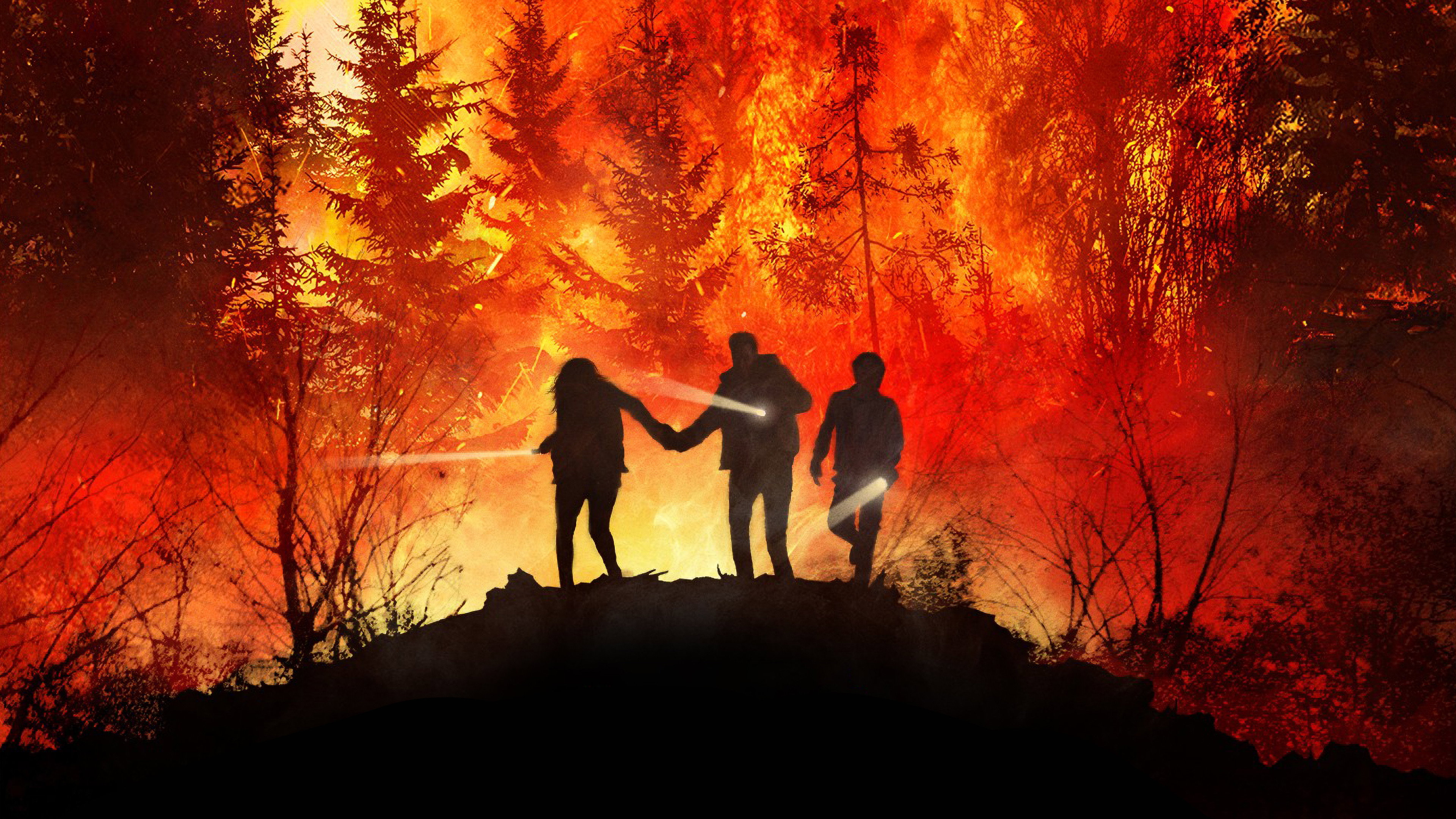 On Fire's poster