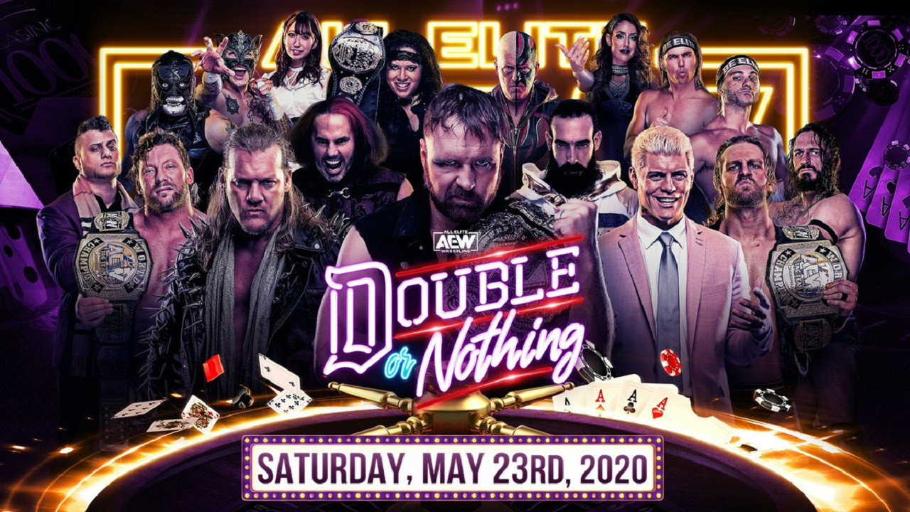 AEW Double or Nothing 2020's poster