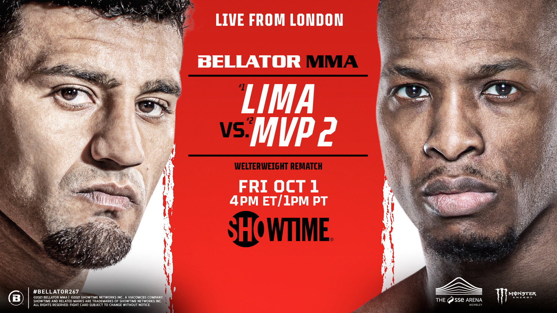 Bellator 267: Lima vs. MVP 2's poster