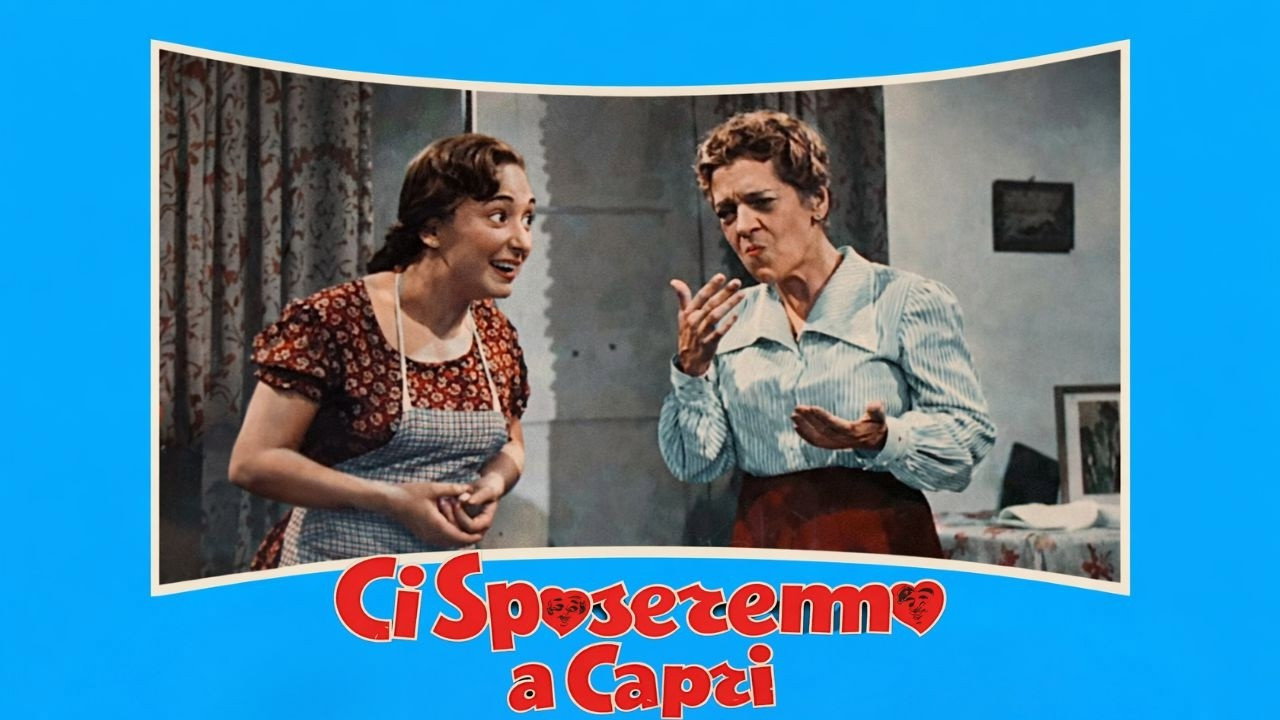 We will get married in Capri's poster