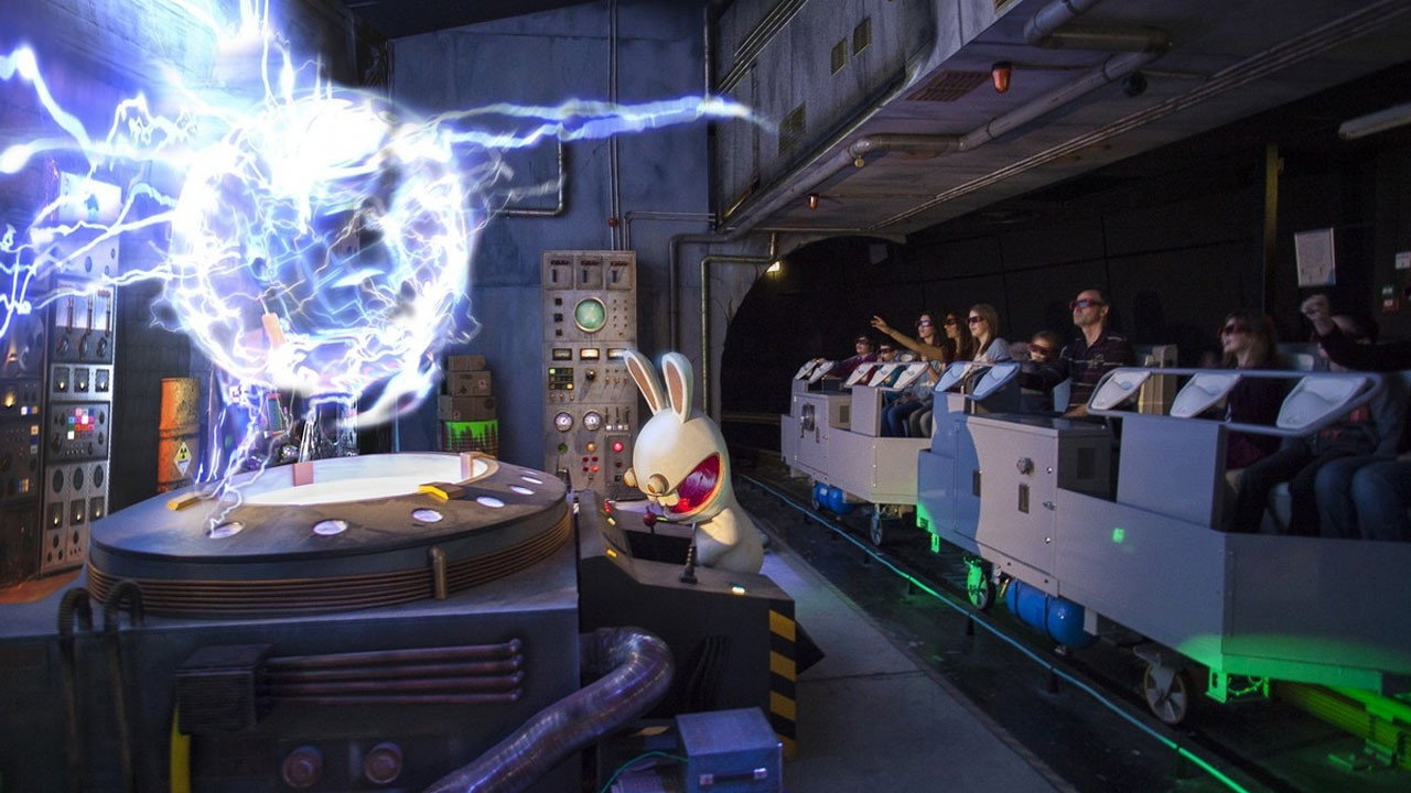 Rabbids Time Machine's poster