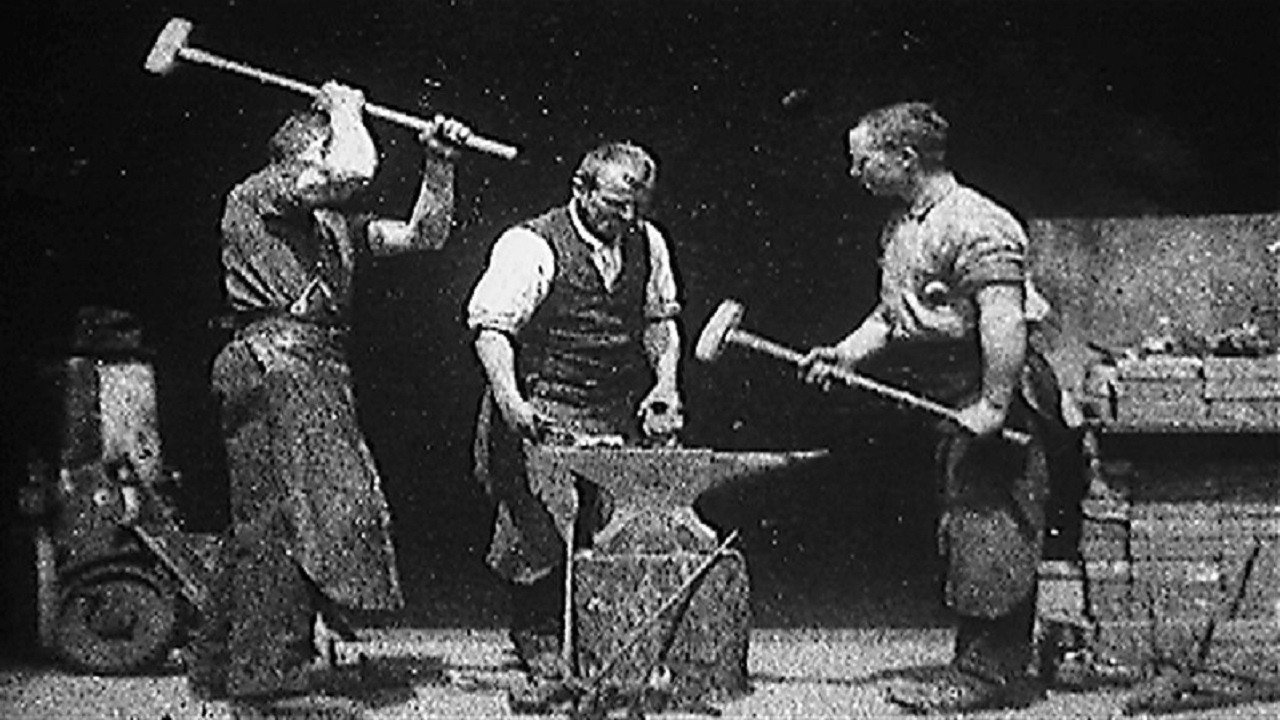 Blacksmithing Scene's poster