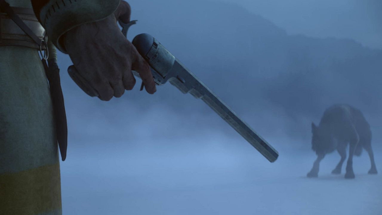 Alone: a Wolf's Winter's poster