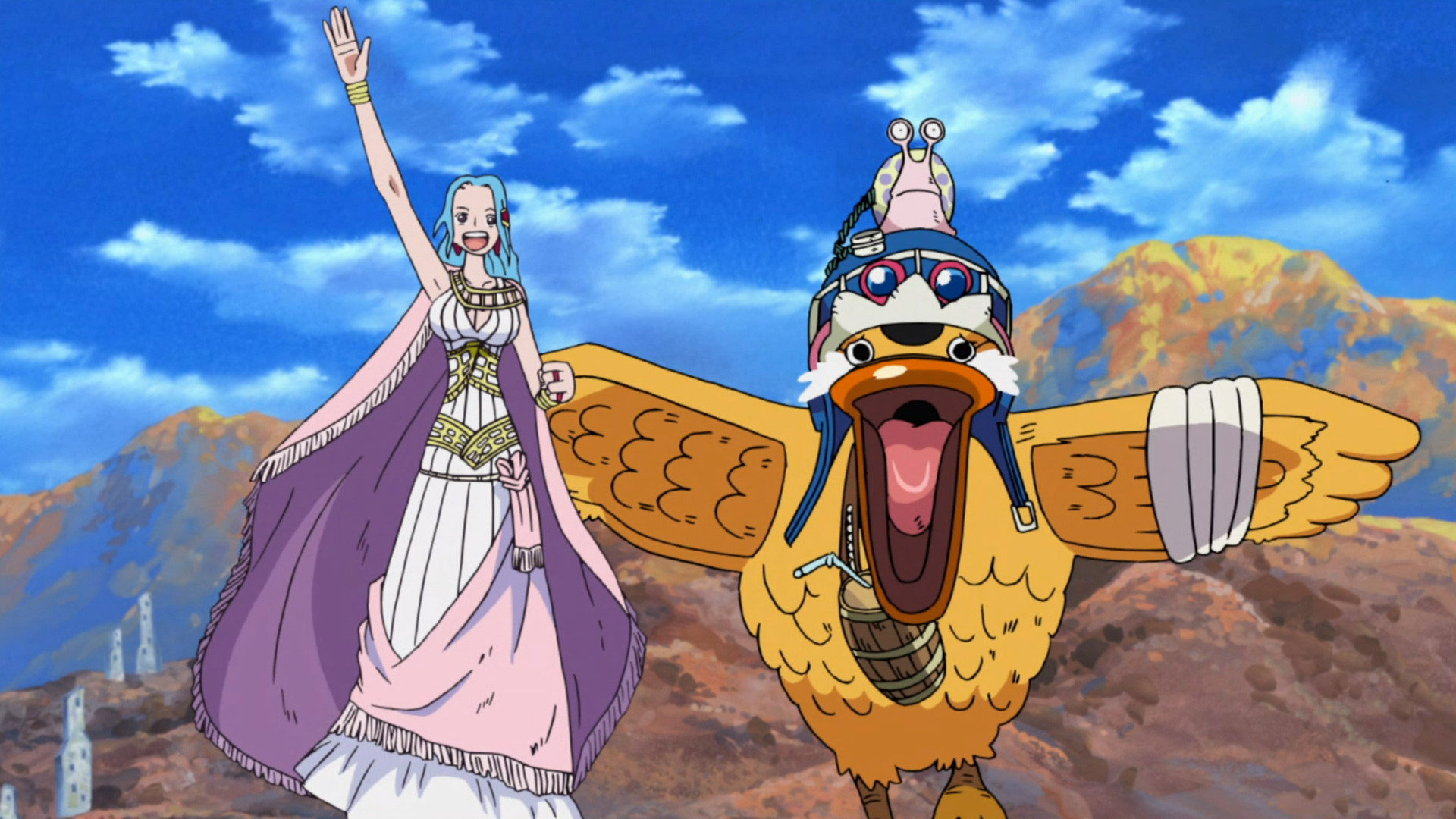 One Piece: The Desert Princess and the Pirates: Adventure in Alabasta's poster