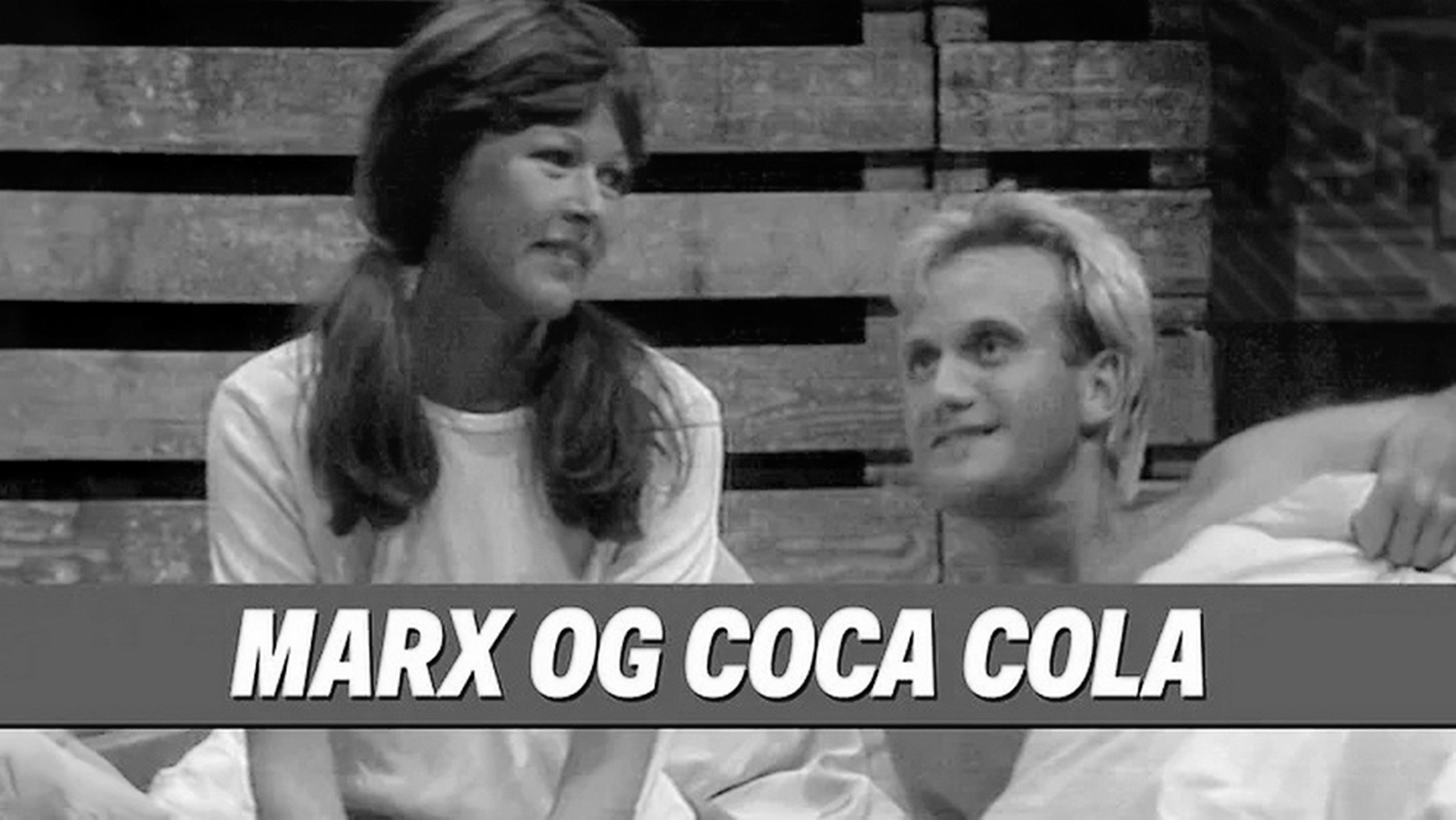 Marx och Coca Cola's poster