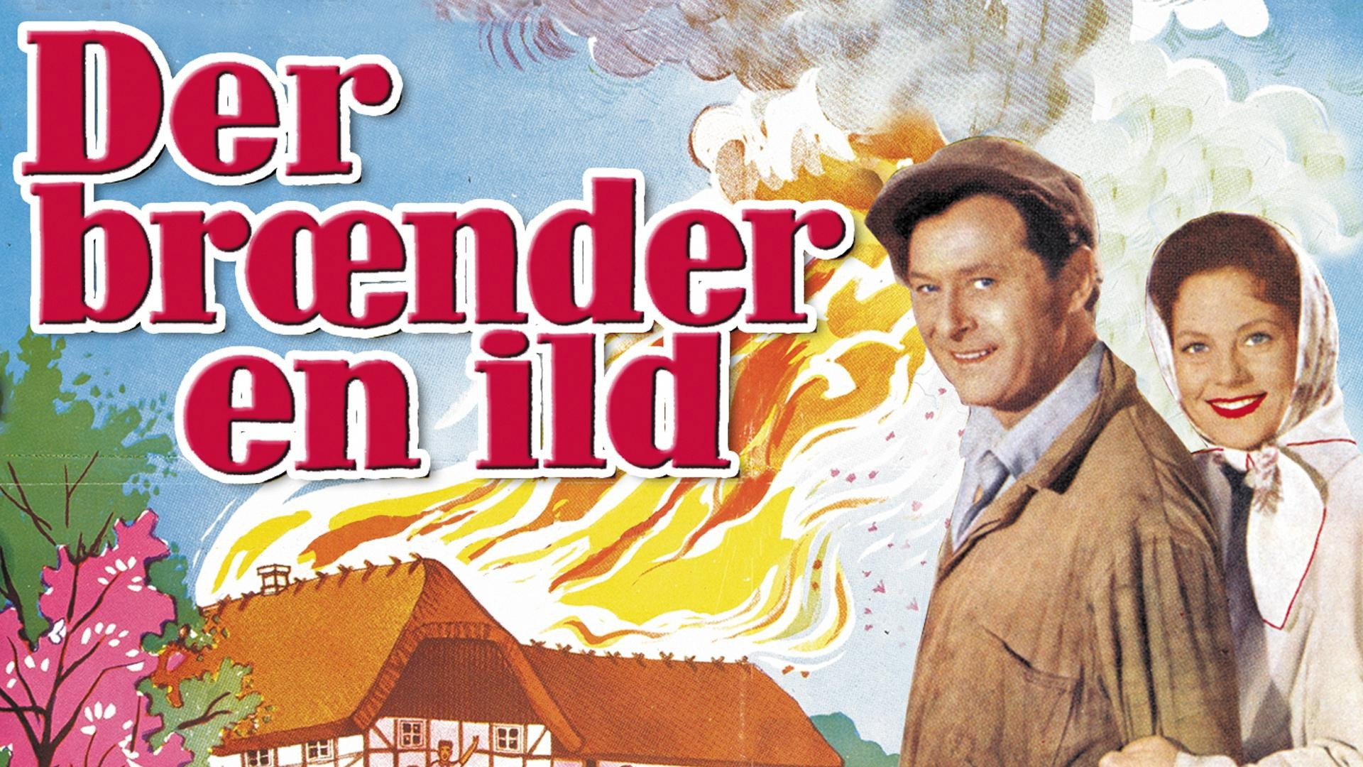Der brænder en ild's poster