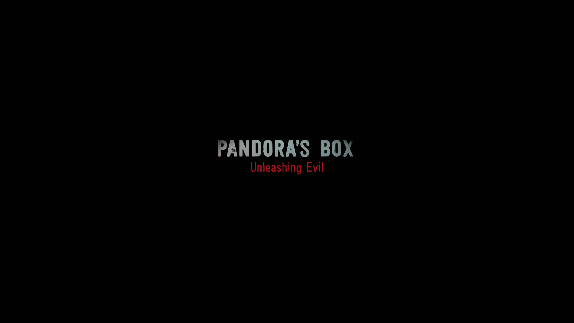 Pandora's Box: Unleashing Evil's poster