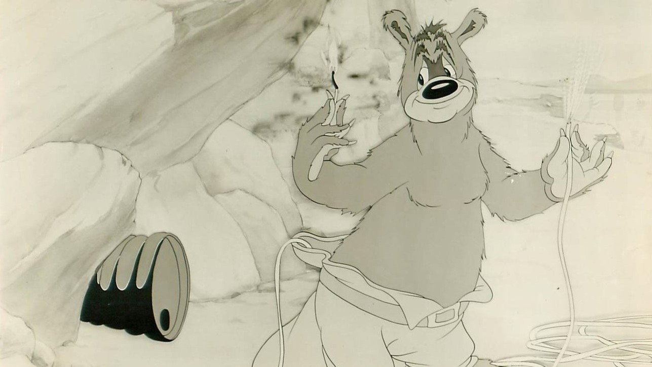 The Prospecting Bear's poster