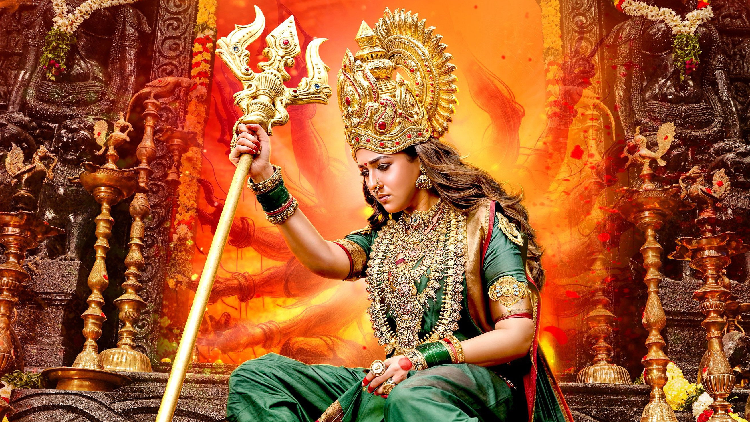 Mookuthi Amman 2's poster