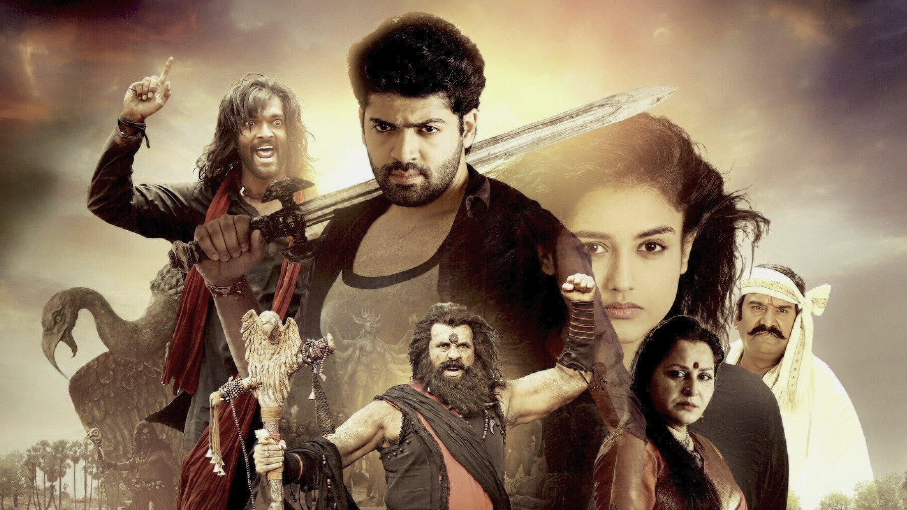 Sharabha's poster