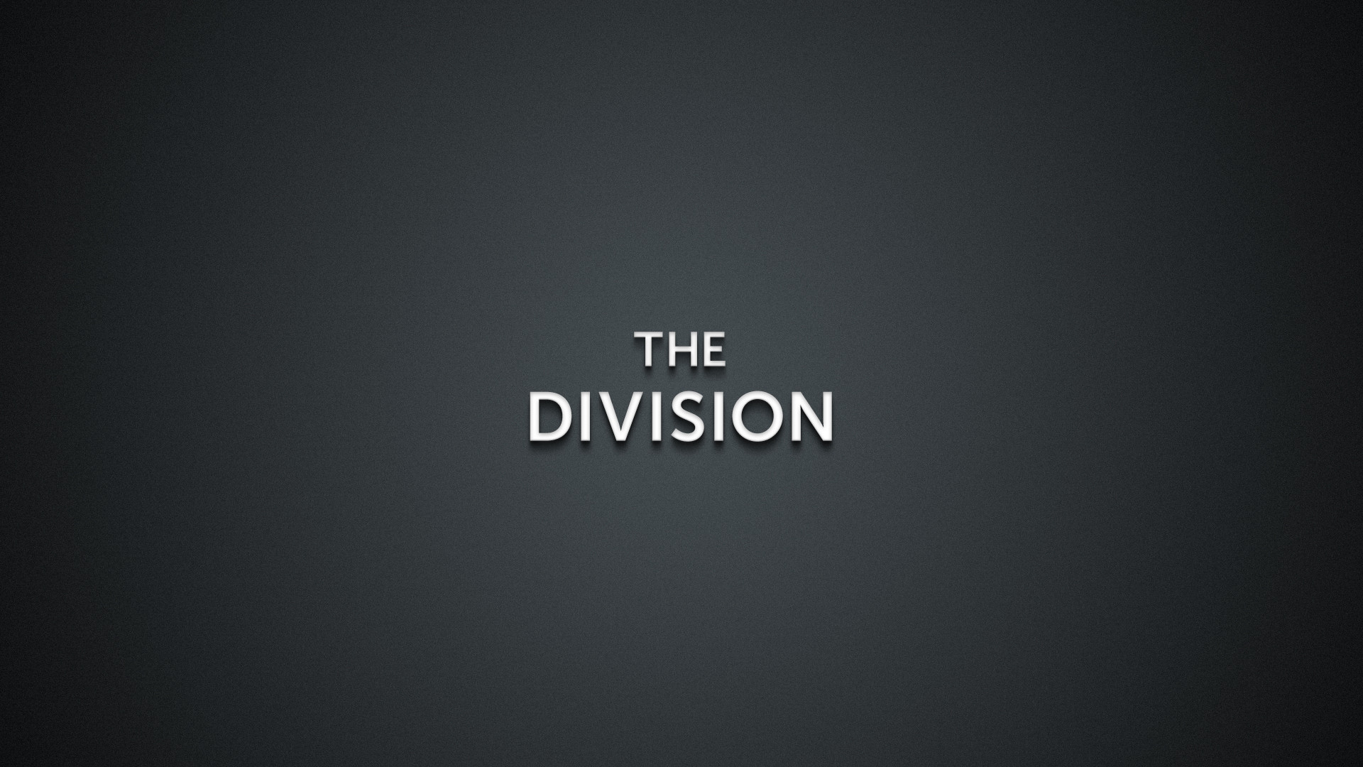 The Division's poster