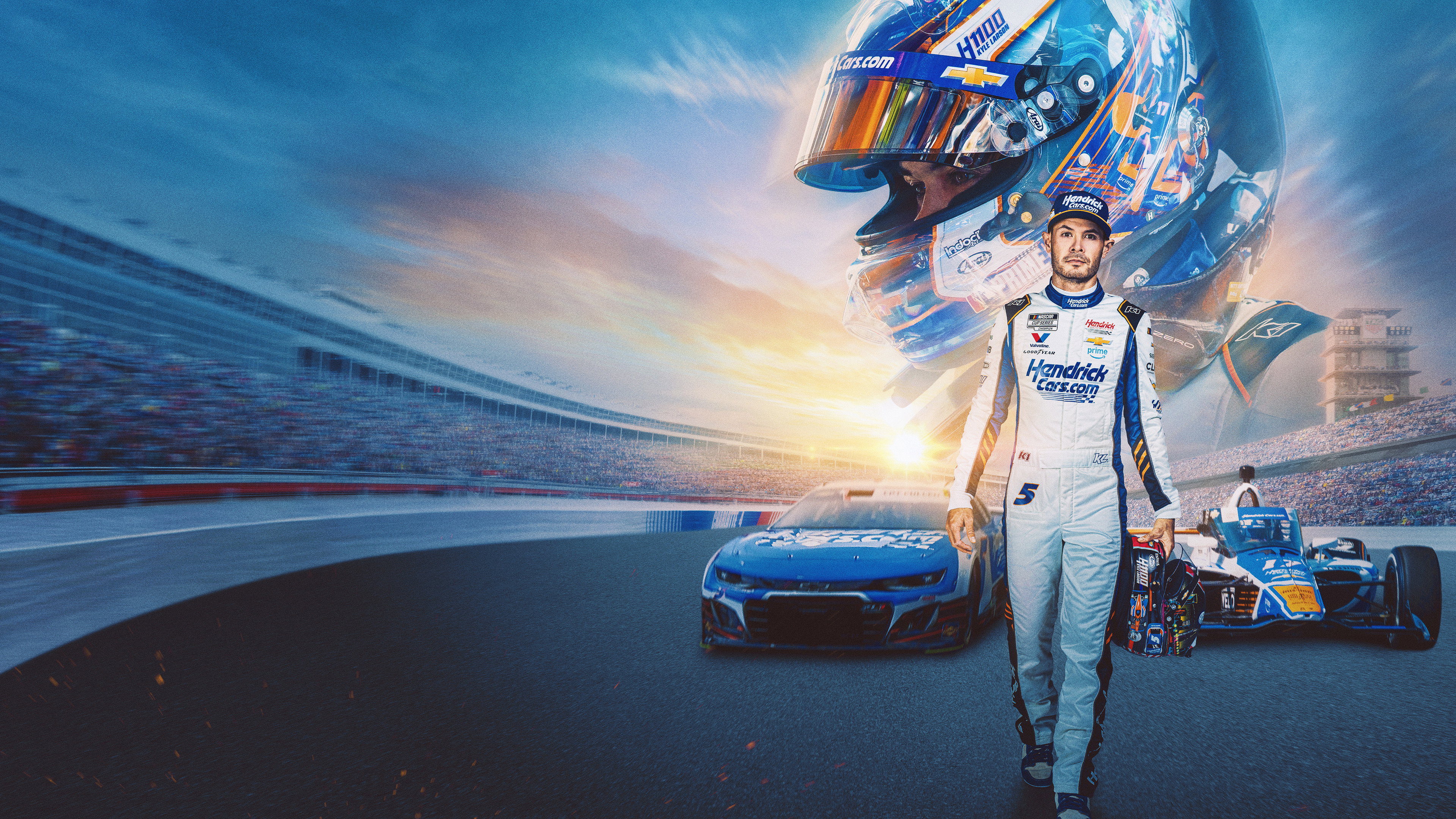 Kyle Larson vs. The Double's poster