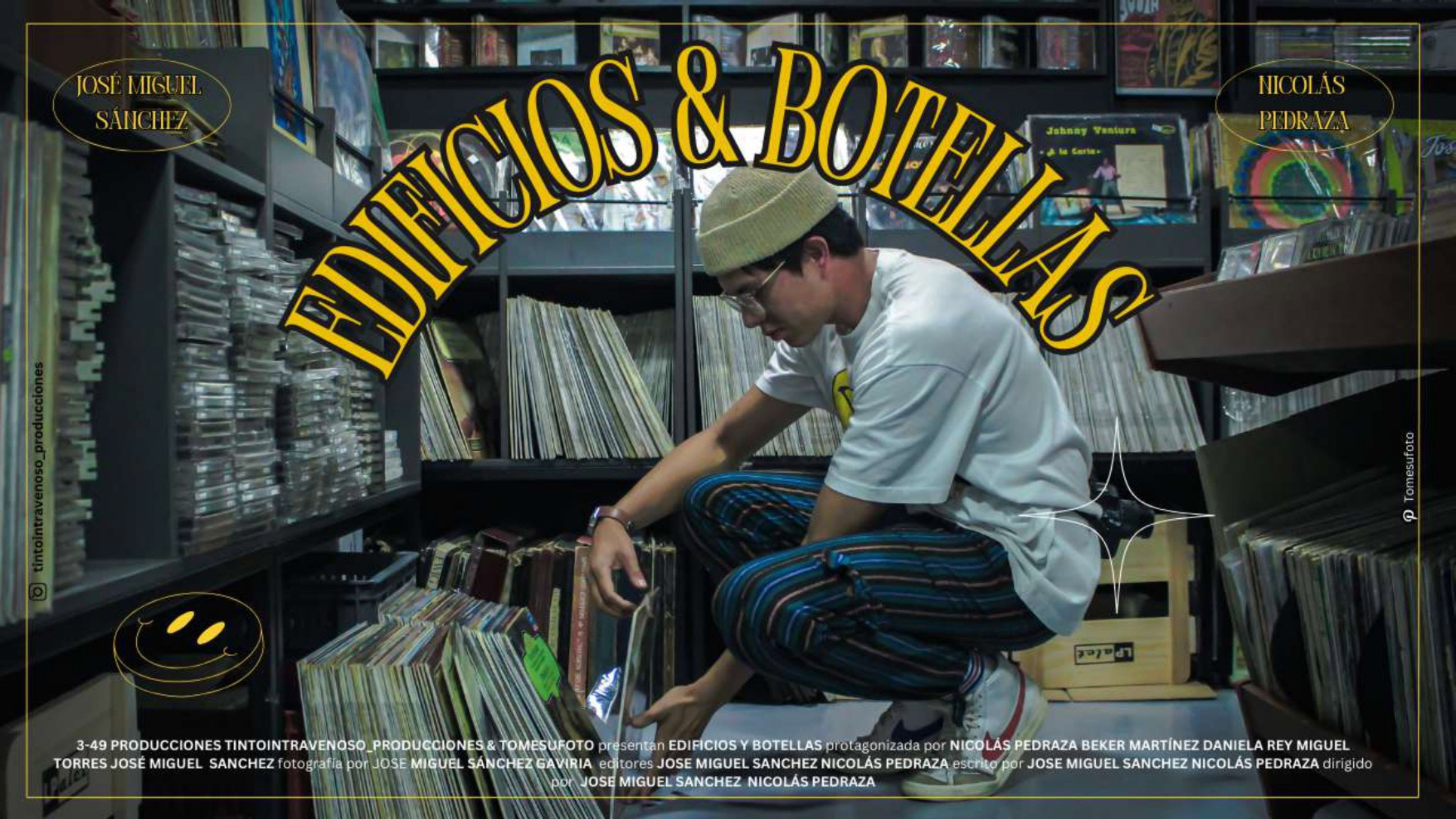 Edificios Y Botellas's poster
