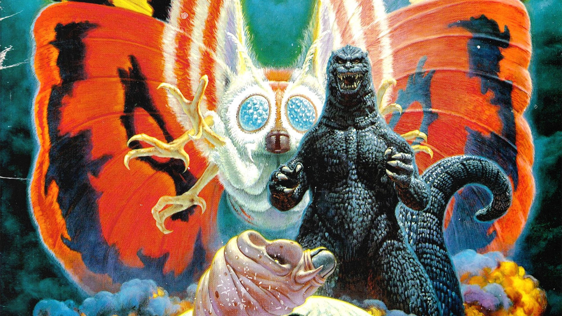Godzilla vs. Mothra's poster