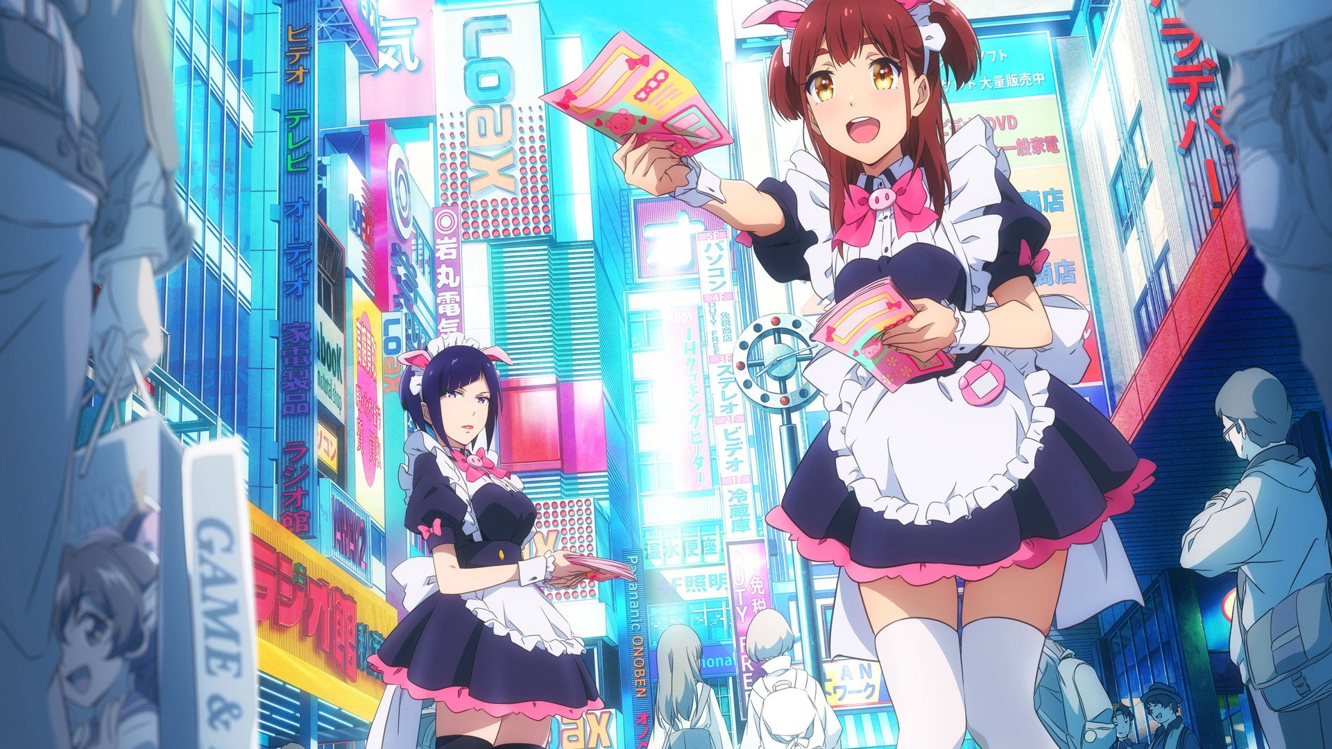 Akiba Maid War's poster
